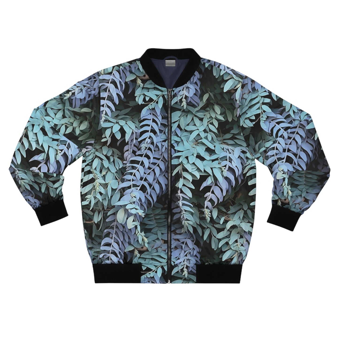 Men's Bomber Jacket - Purple Sage, Purple Sage
