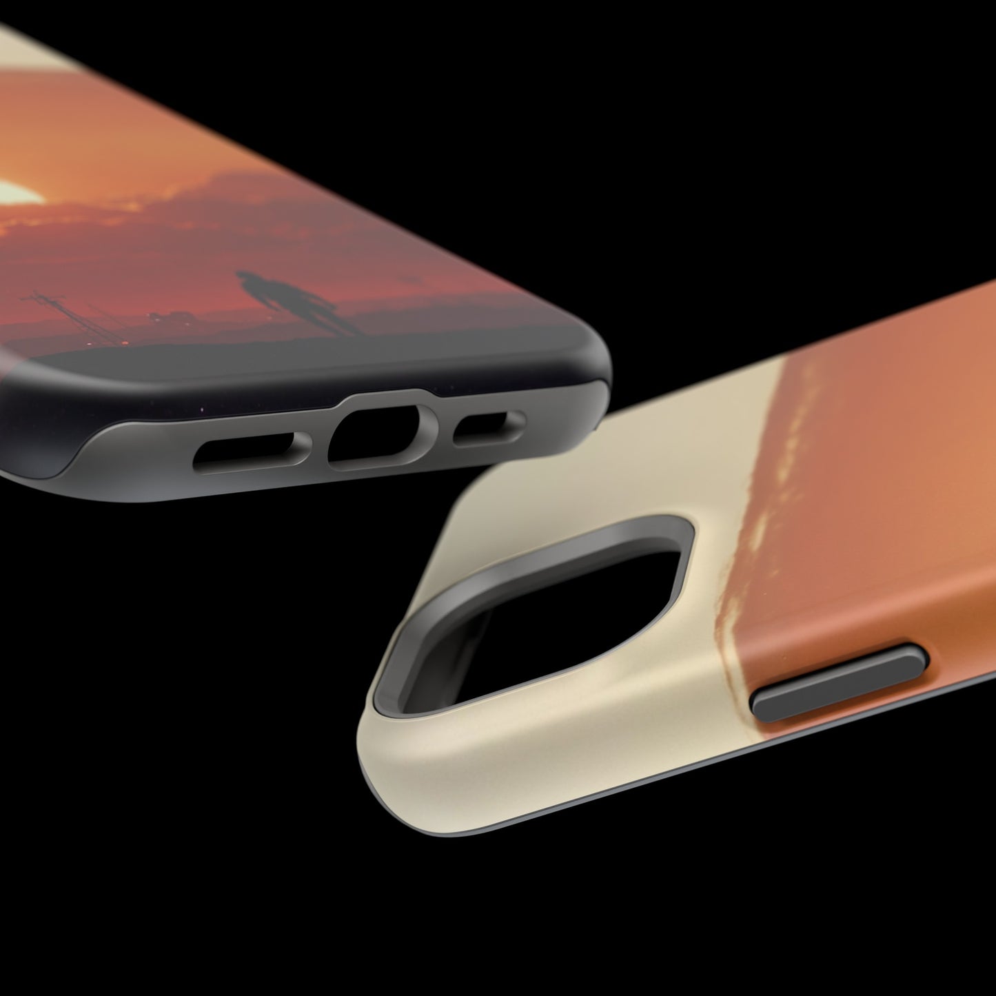MagSafe Tough iPhone Case - Galactic Synthwave