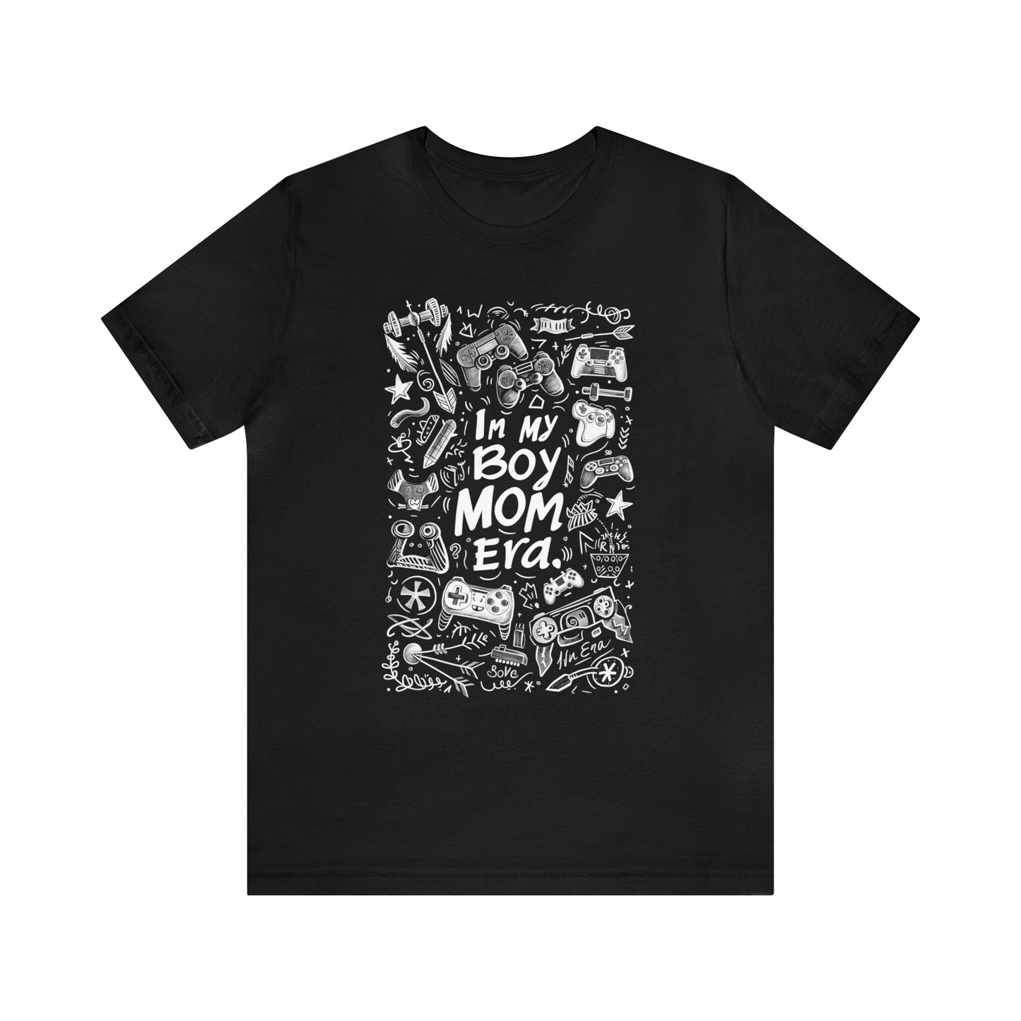 Unisex Jersey Short Sleeve Tee - In My Boy Mom Era - Gamer