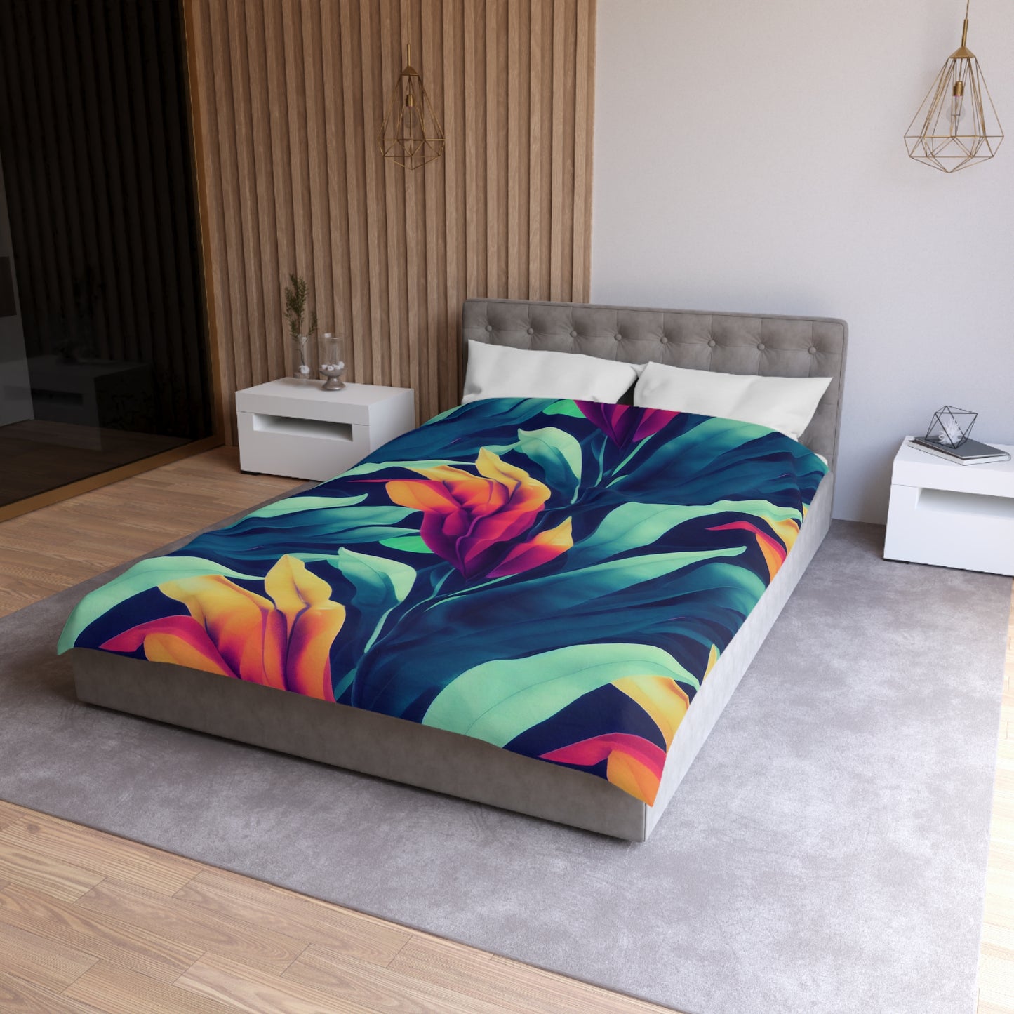 Duvet Cover - Tropical Oasis