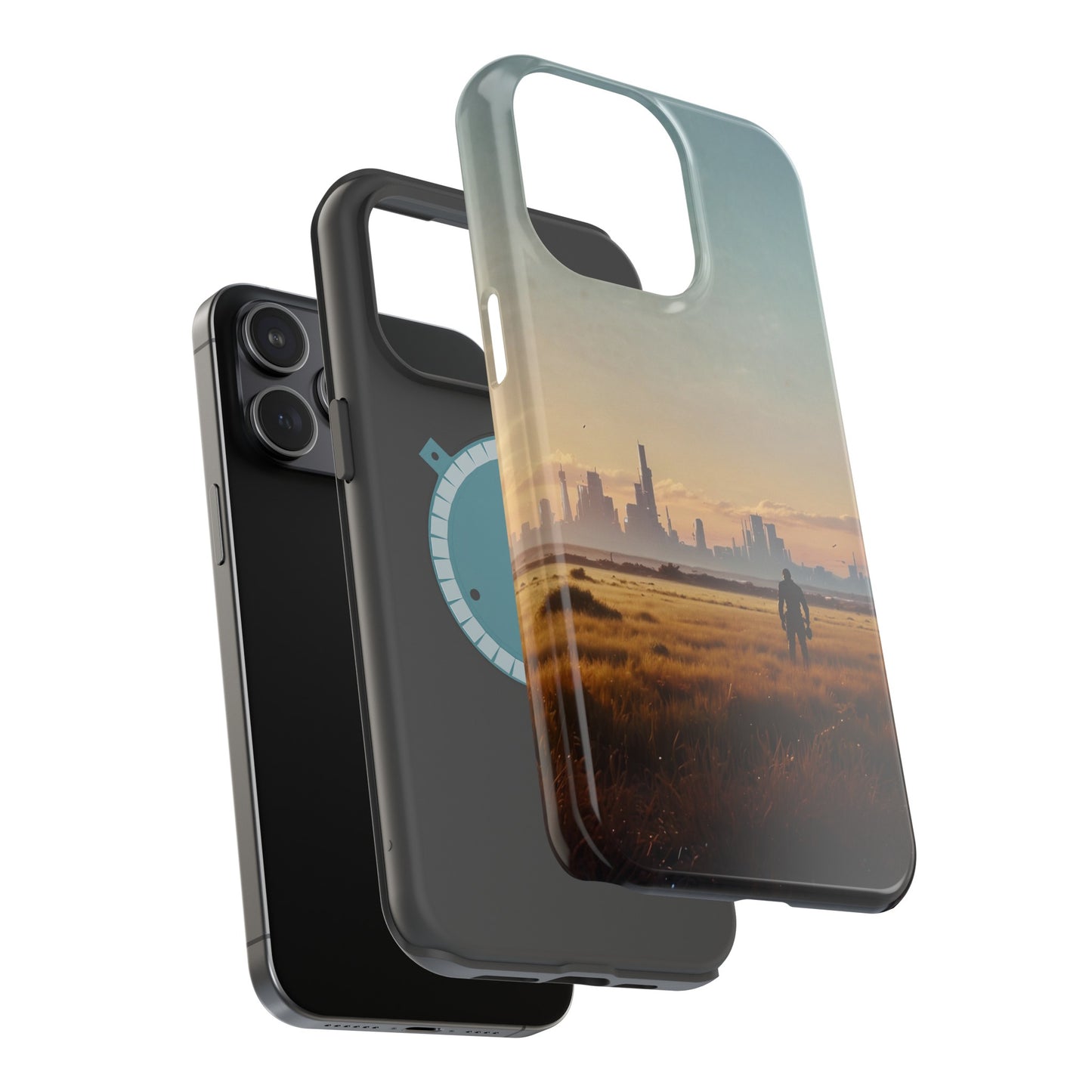MagSafe Tough iPhone Case - "Cyberpunk Masterpiece"