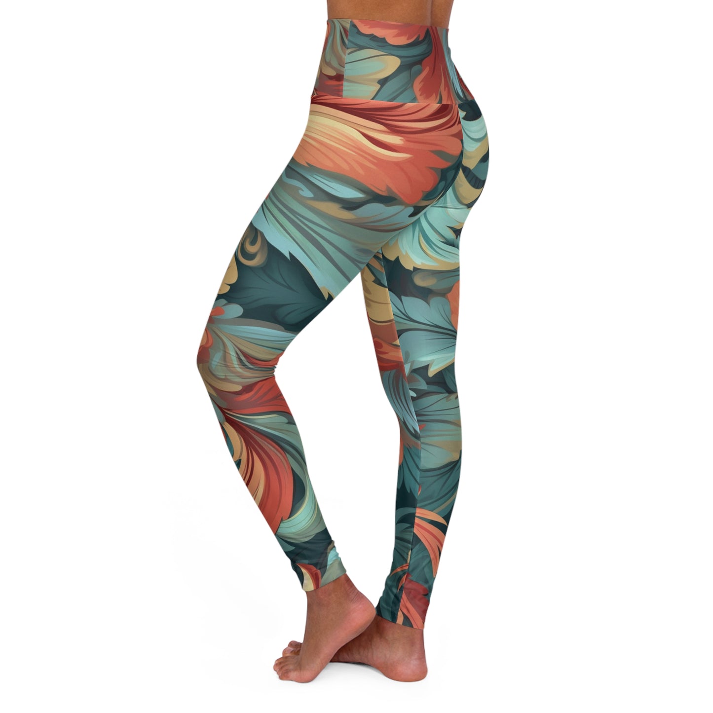 High Waisted Leggings - Isabella de' Medici.