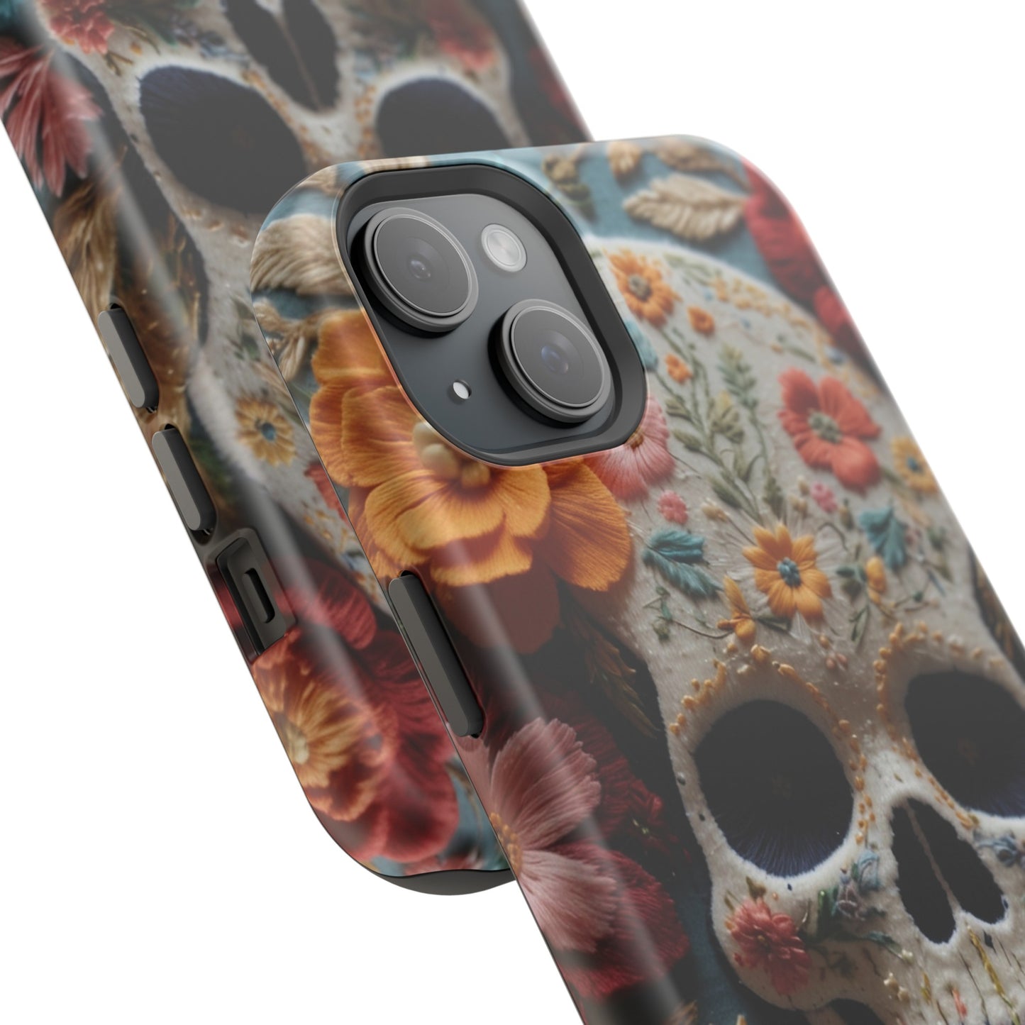 MagSafe Tough iPhone Case - "Embroidery Artistry"
