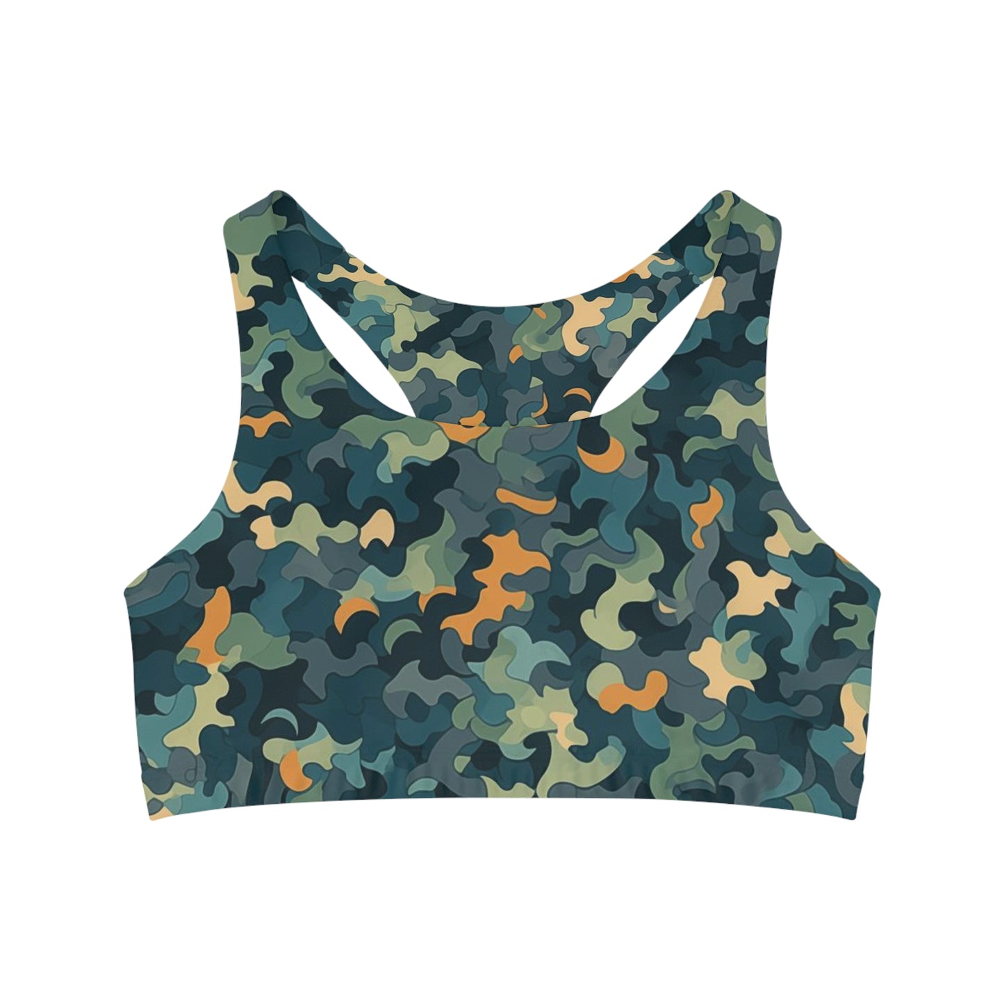 Sports Bra - Jacquette Sirsasana Camouflage