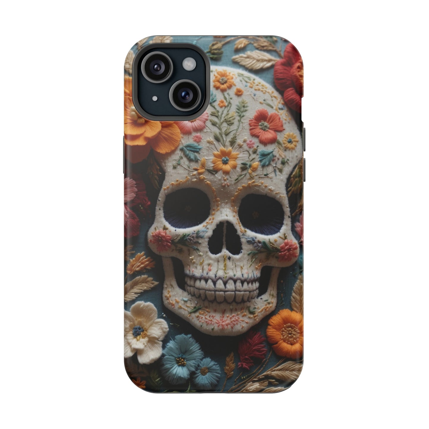 MagSafe Tough iPhone Case - "Embroidery Artistry"