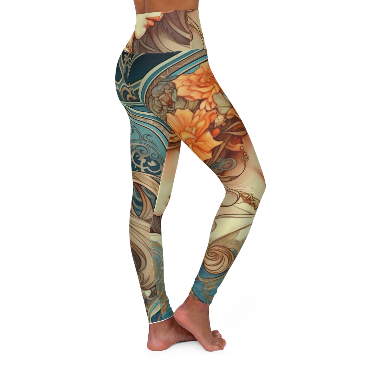 High Waisted Leggings - Isabella di Montefeltro.