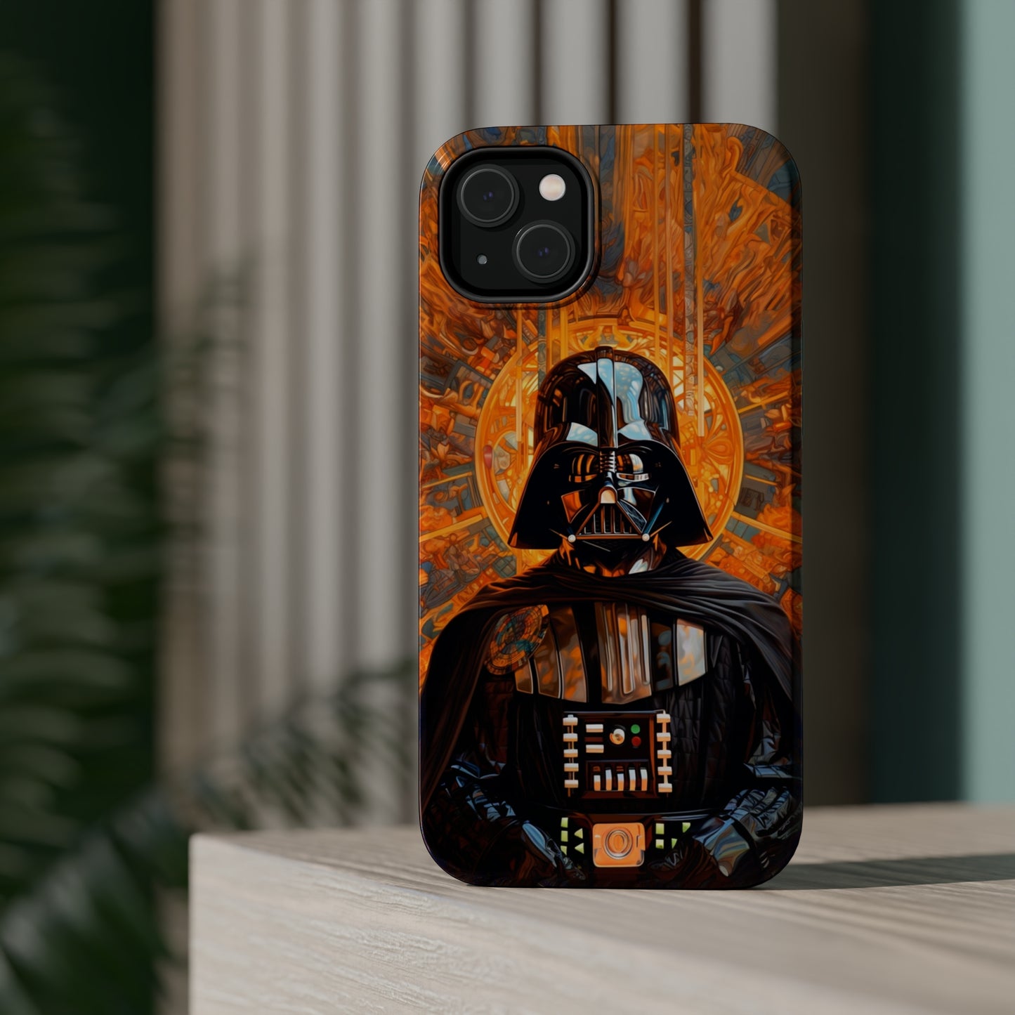 MagSafe Tough iPhone Case - Darth Vader Futurism