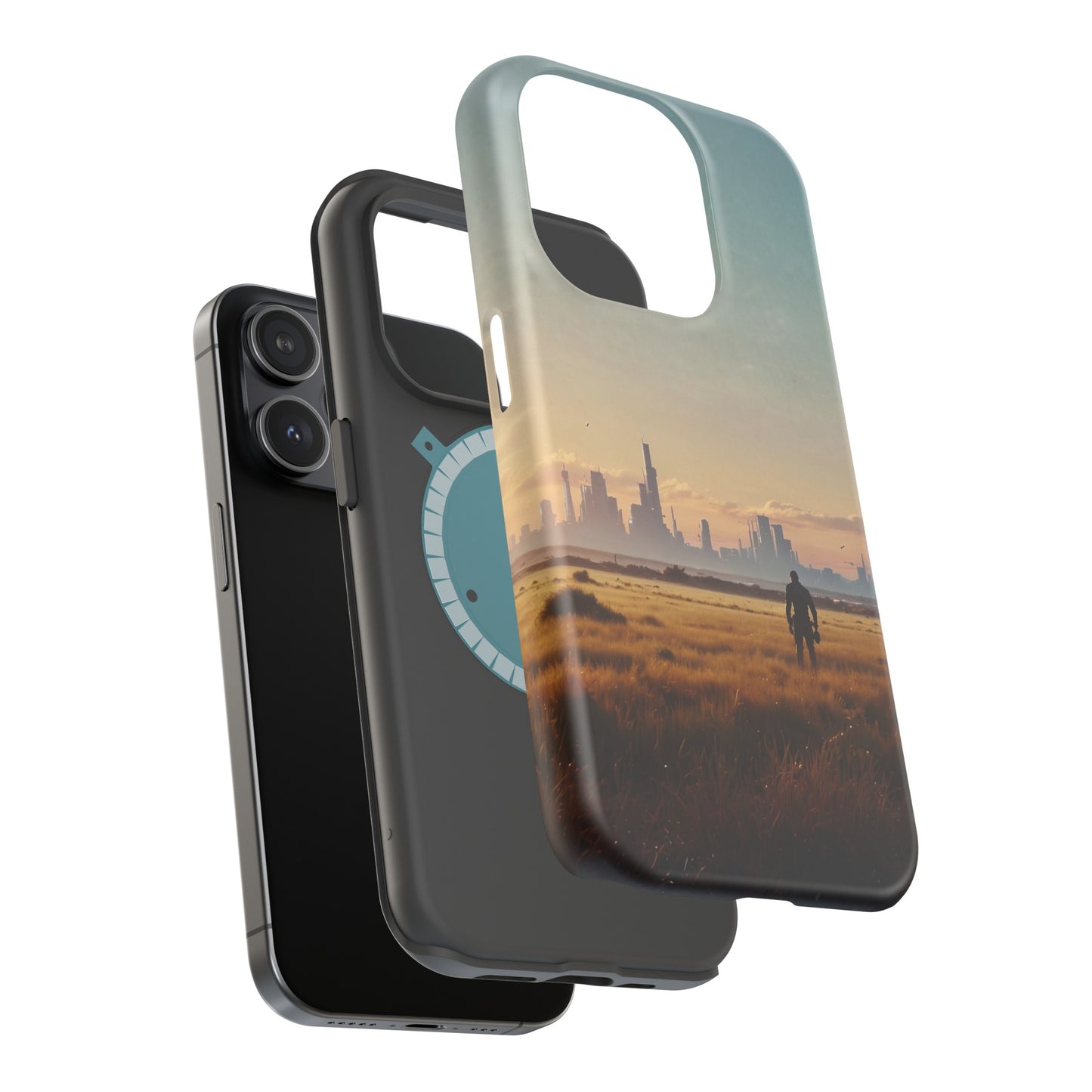 MagSafe Tough iPhone Case - "Cyberpunk Masterpiece"