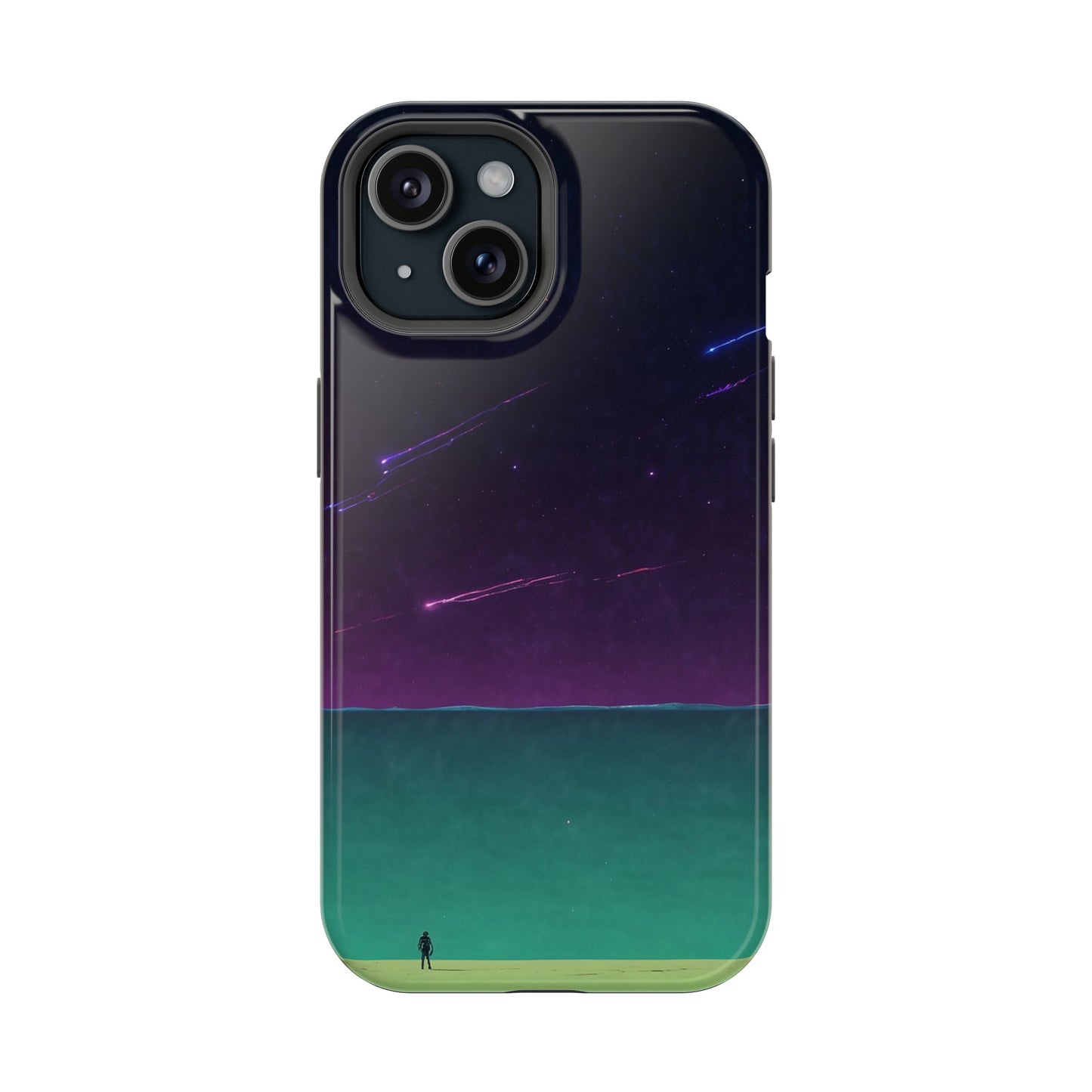 MagSafe Tough iPhone Case - Galactic Synthwave