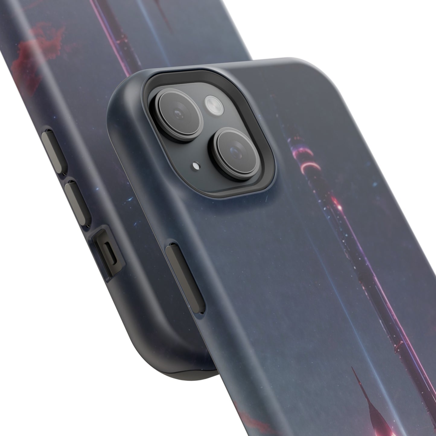 MagSafe Tough iPhone Case - Galactic Cyberpunk