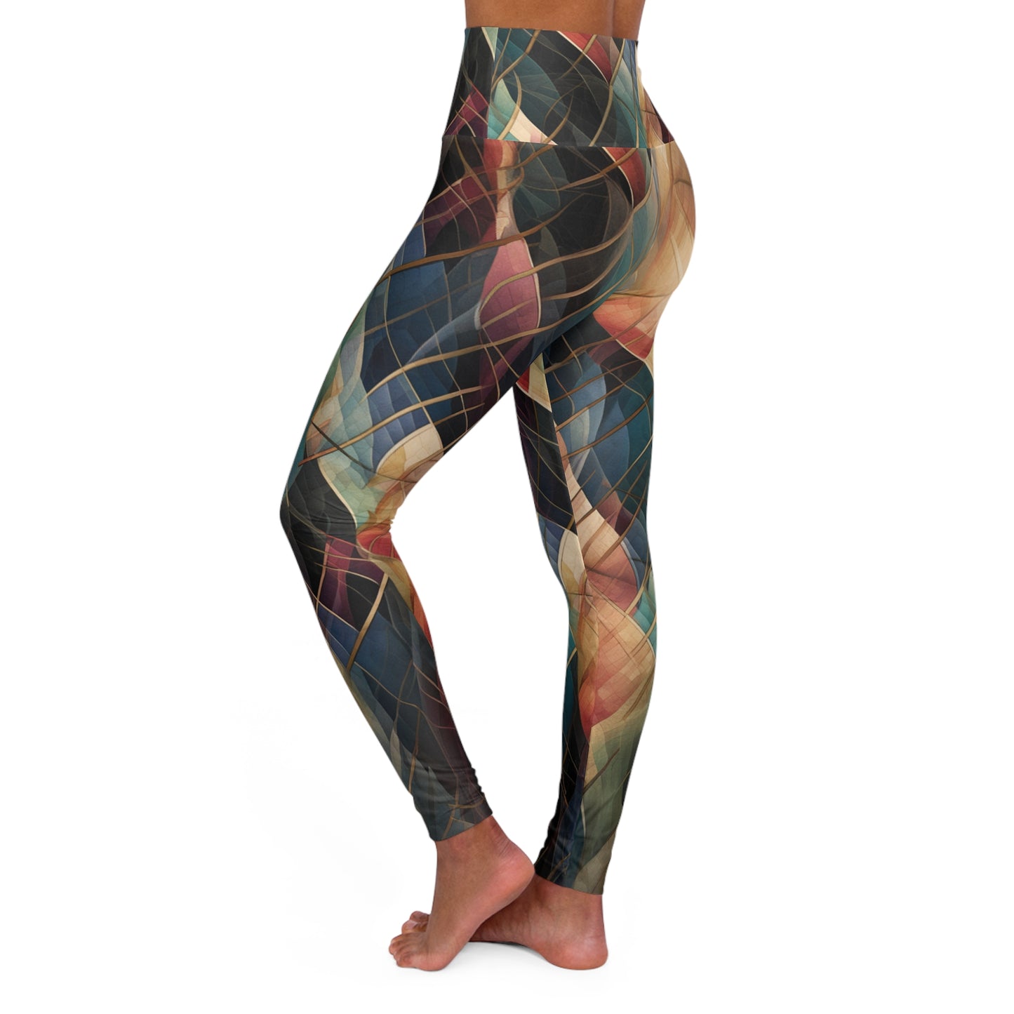 High Waisted Leggings - Julie-Nordique.