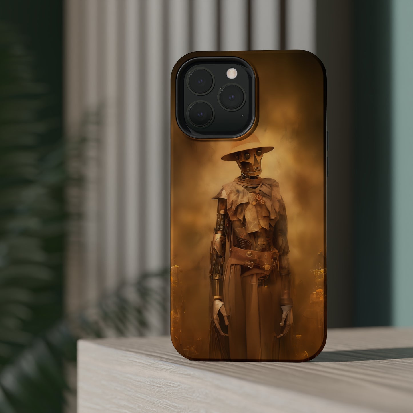 MagSafe Tough iPhone Case - C3P0 Wild West Photography Sepia Vintage Film