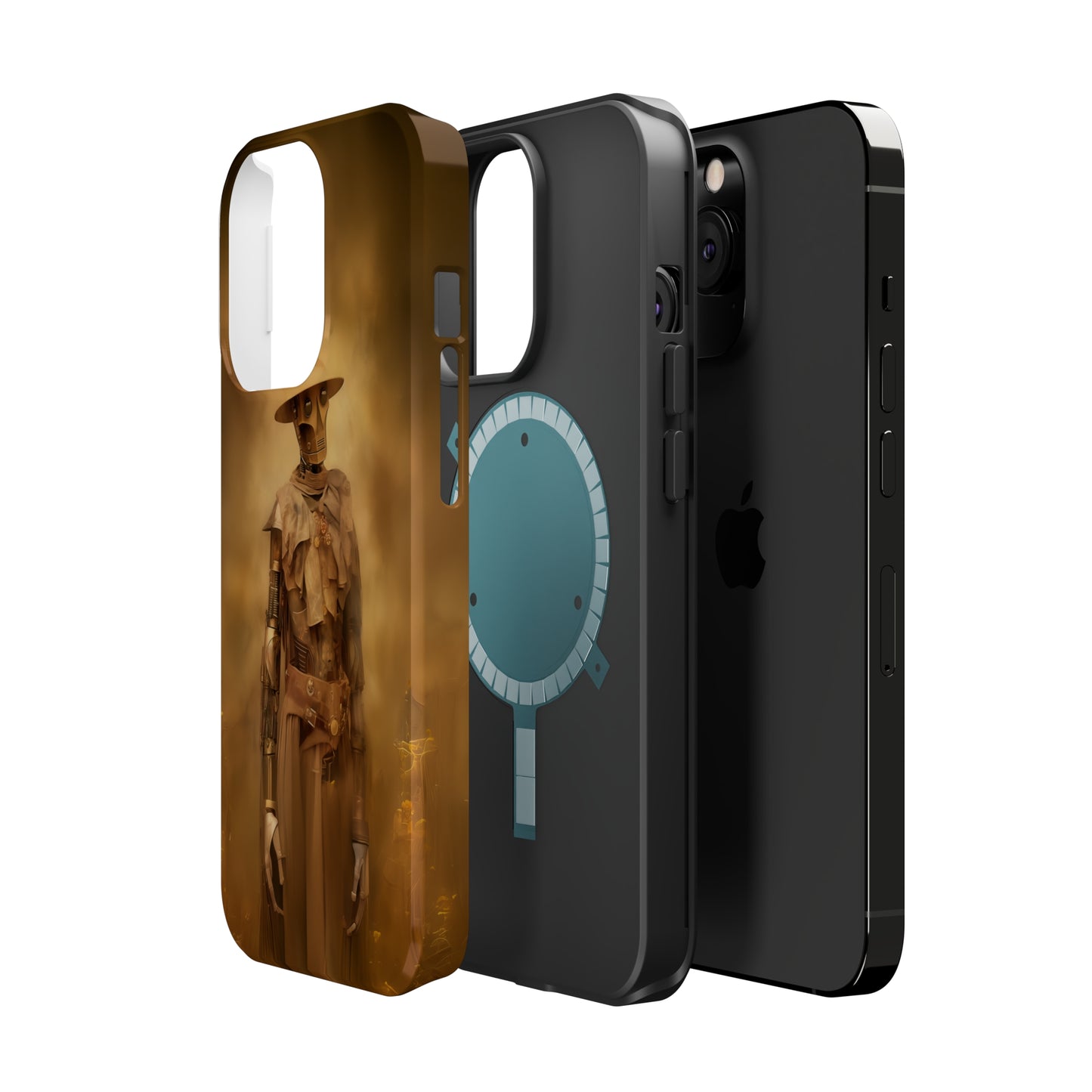 MagSafe Tough iPhone Case - C3P0 Wild West Photography Sepia Vintage Film
