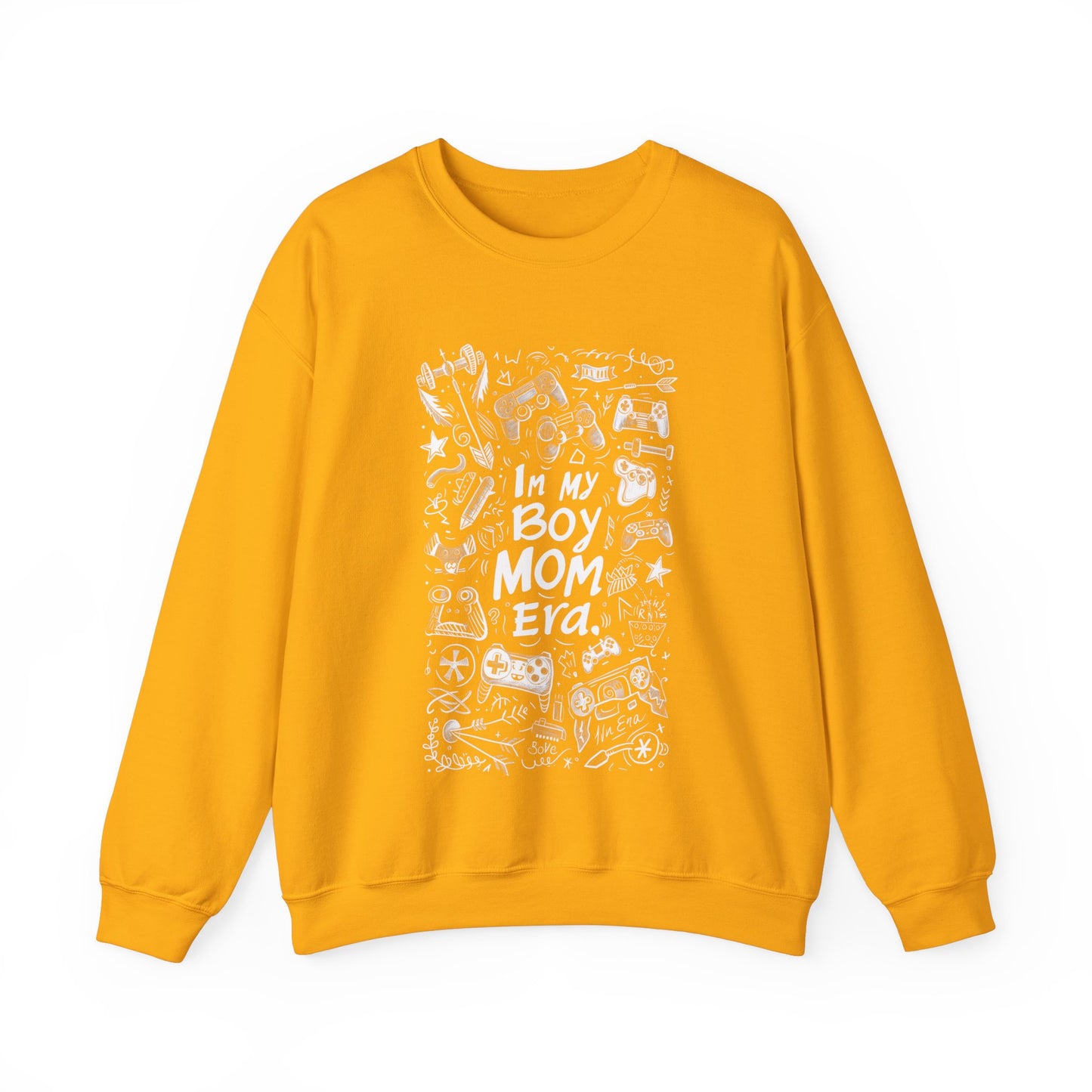Unisex Heavy Blend™ Crewneck Sweatshirt - In My Boy Mom Era - Gamer