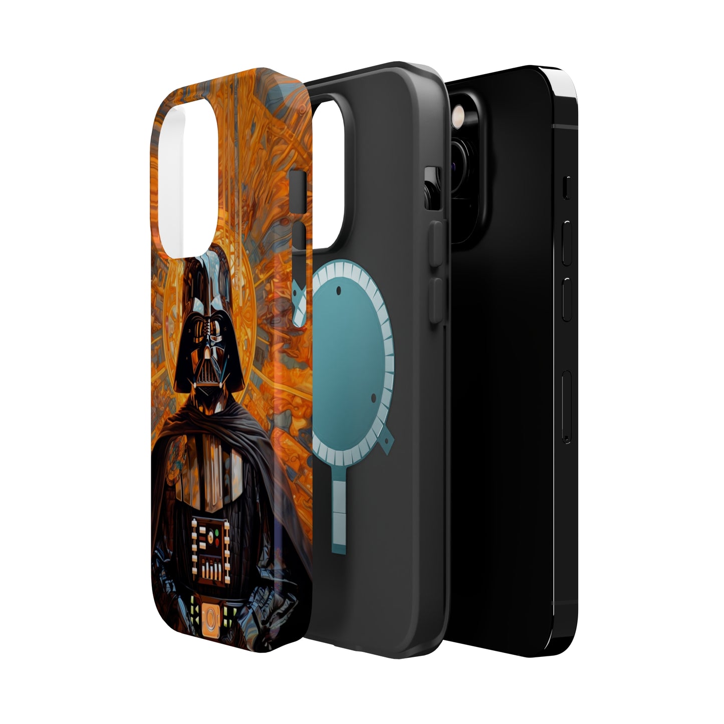 MagSafe Tough iPhone Case - Darth Vader Futurism