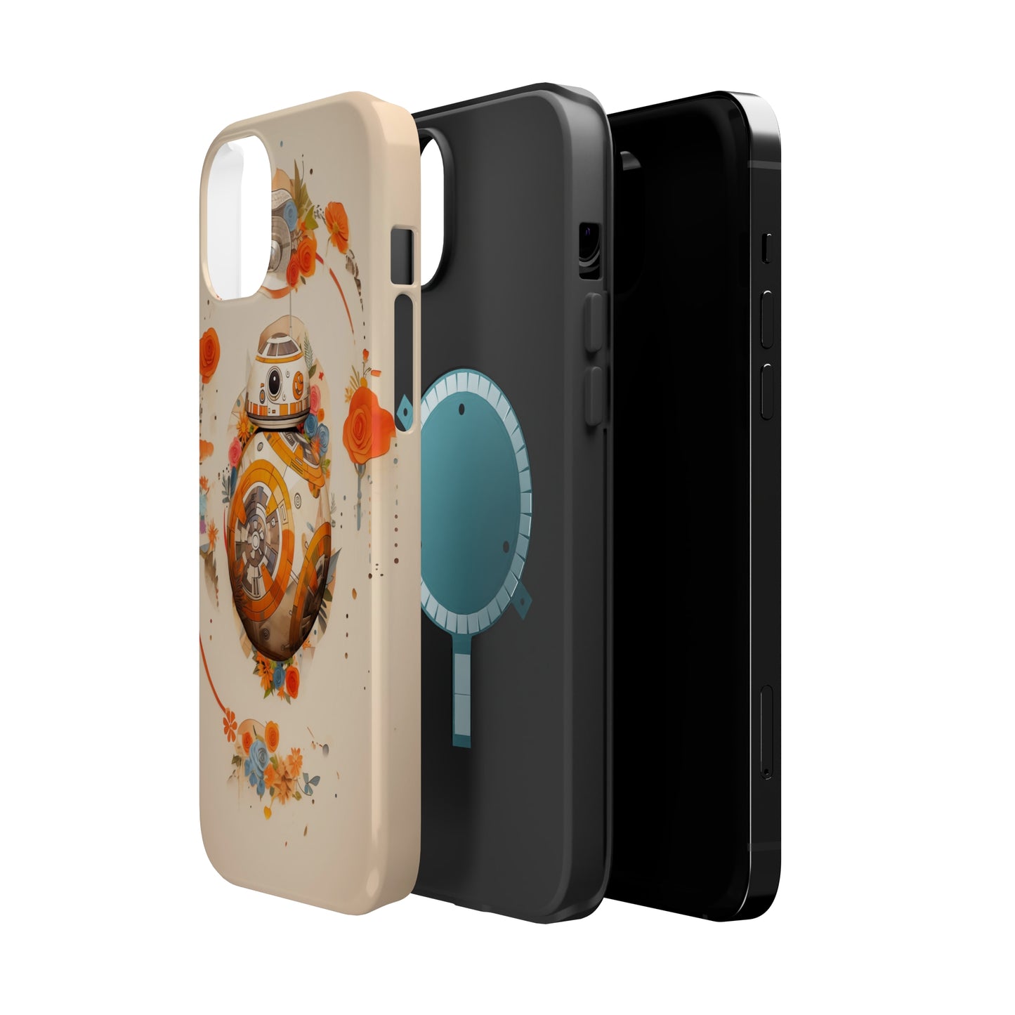 MagSafe Tough iPhone Case - BB-8 Paper Cut Craft Illustration