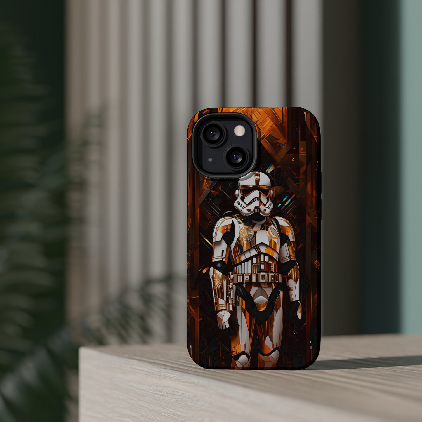 MagSafe Tough iPhone Case - Storm Trooper Art Deco style by Frank Lloyd Wright