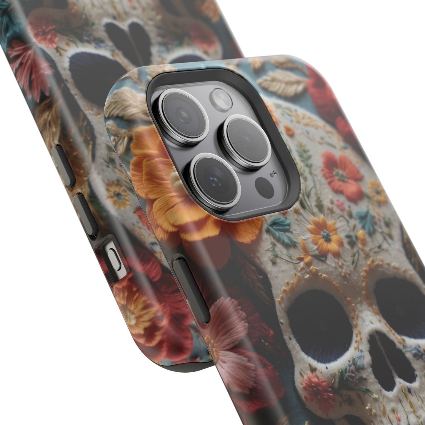 MagSafe Tough iPhone Case - "Embroidery Artistry"