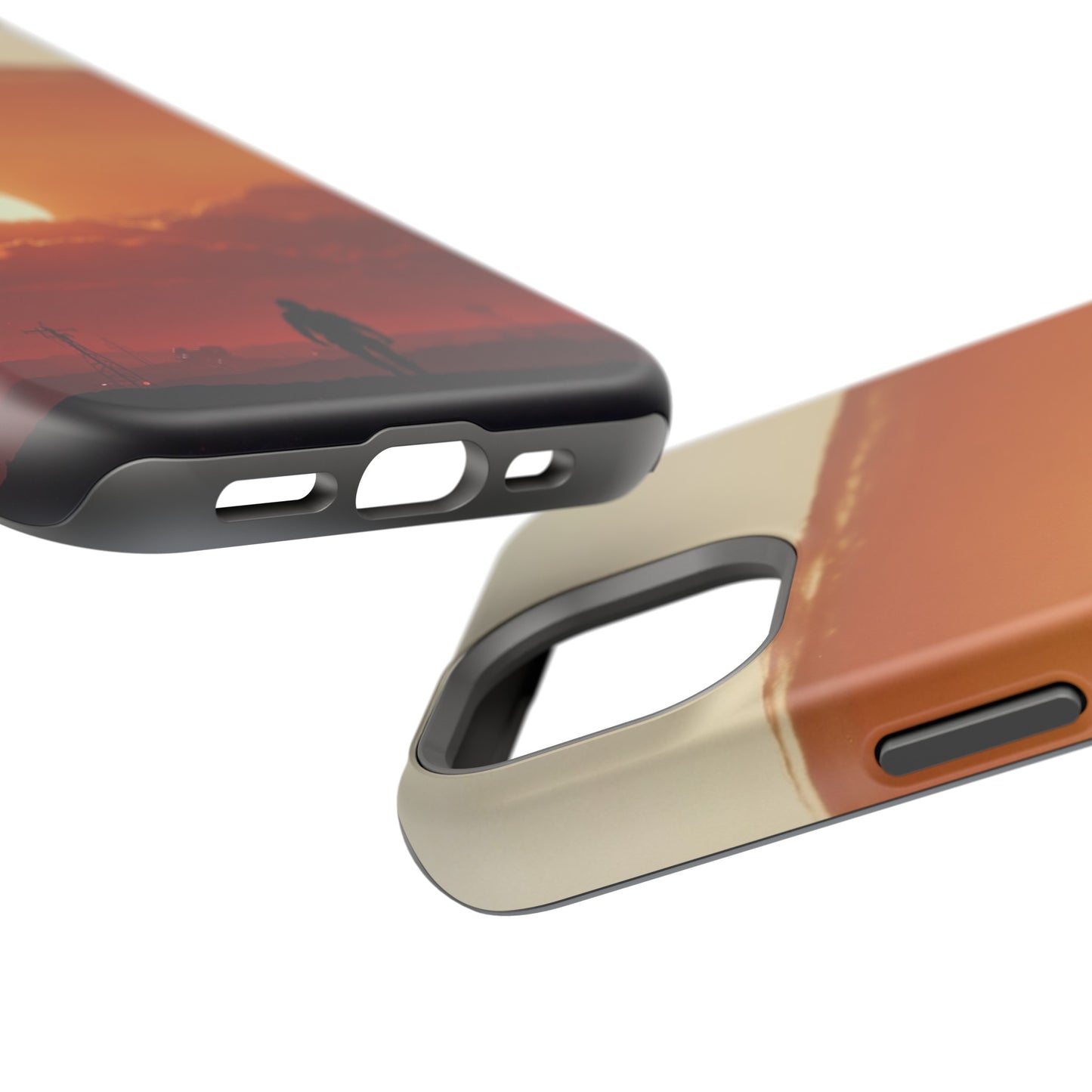 MagSafe Tough iPhone Case - Galactic Synthwave