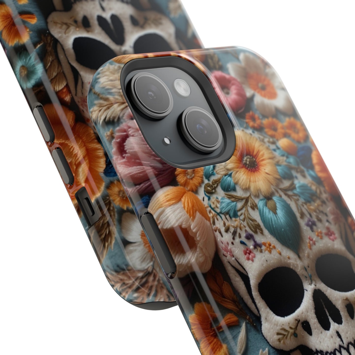MagSafe Tough iPhone Case - "Embroidery Artistry"