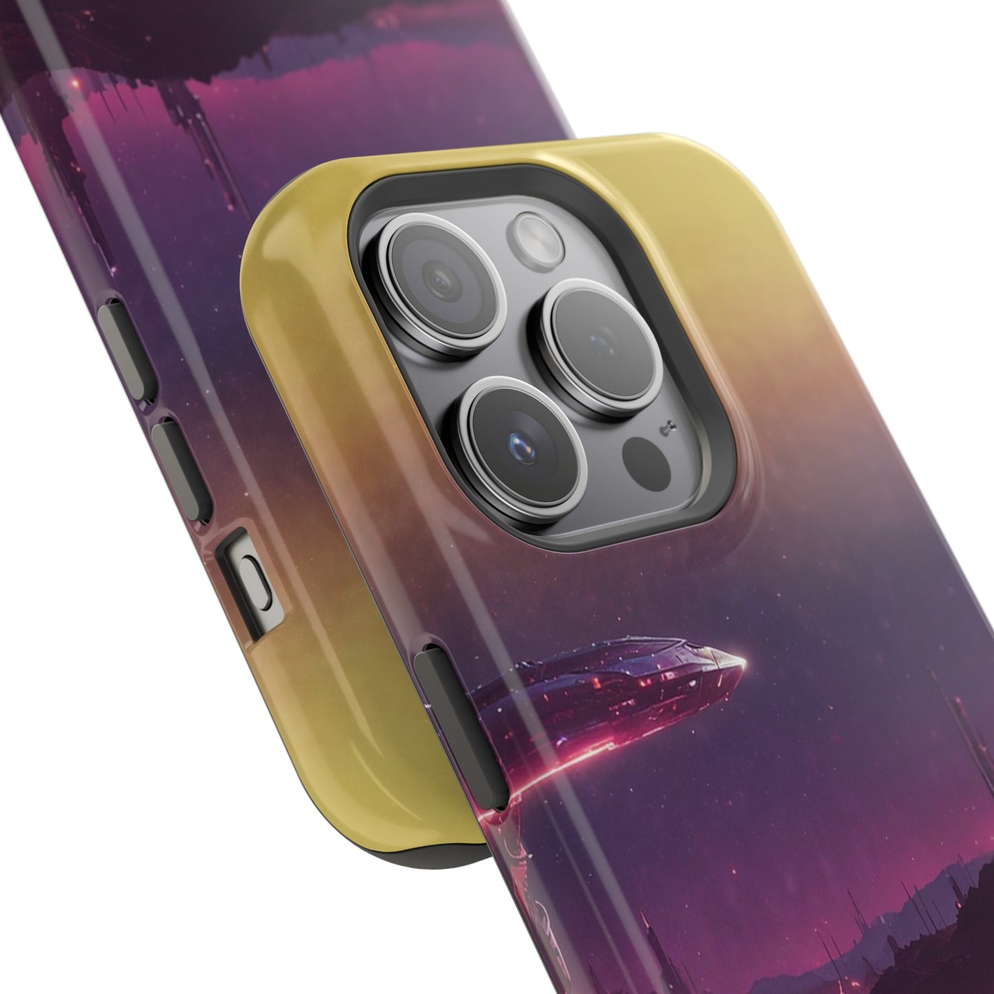 MagSafe Tough iPhone Case - "Cosmic Cyberpunk"