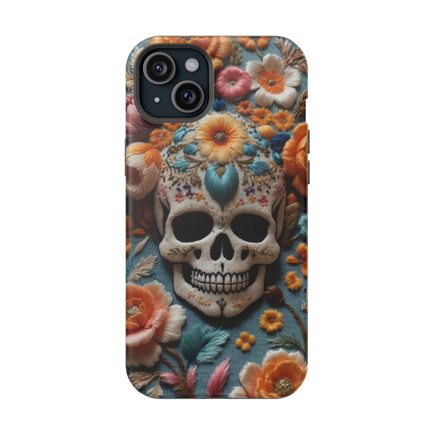 MagSafe Tough iPhone Case - "Embroidery Artistry"