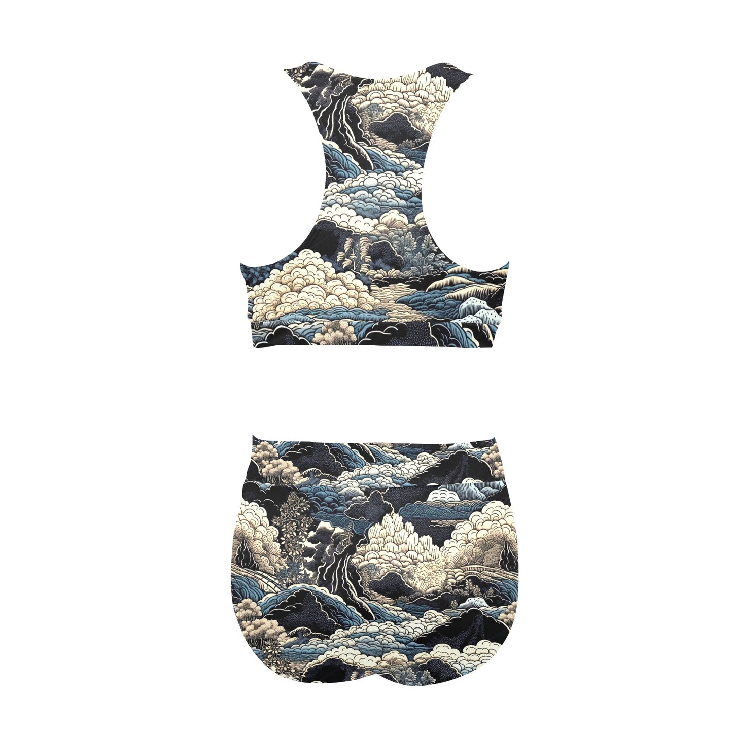 Women's Crop Top Bikini Set - Edo Daydreams