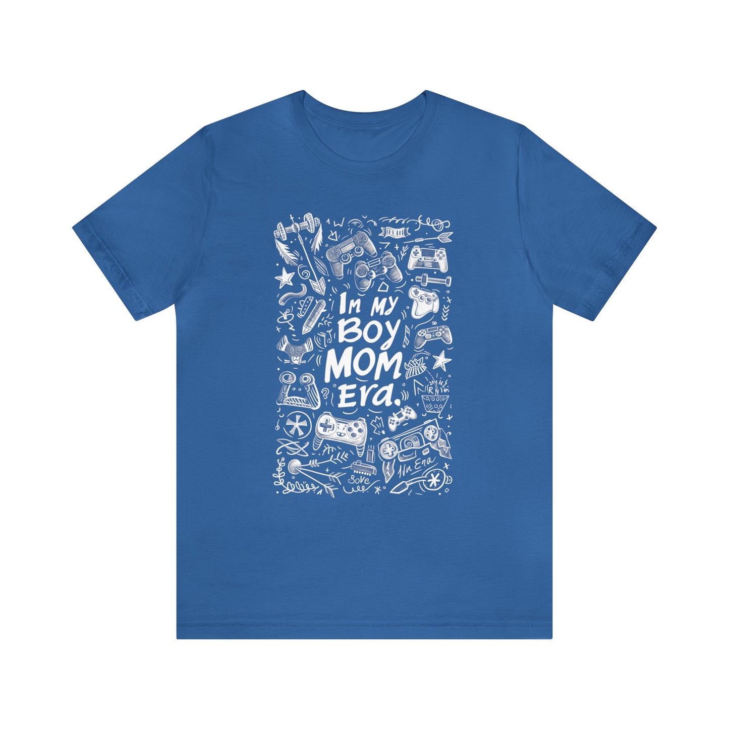 Unisex Jersey Short Sleeve Tee - In My Boy Mom Era - Gamer