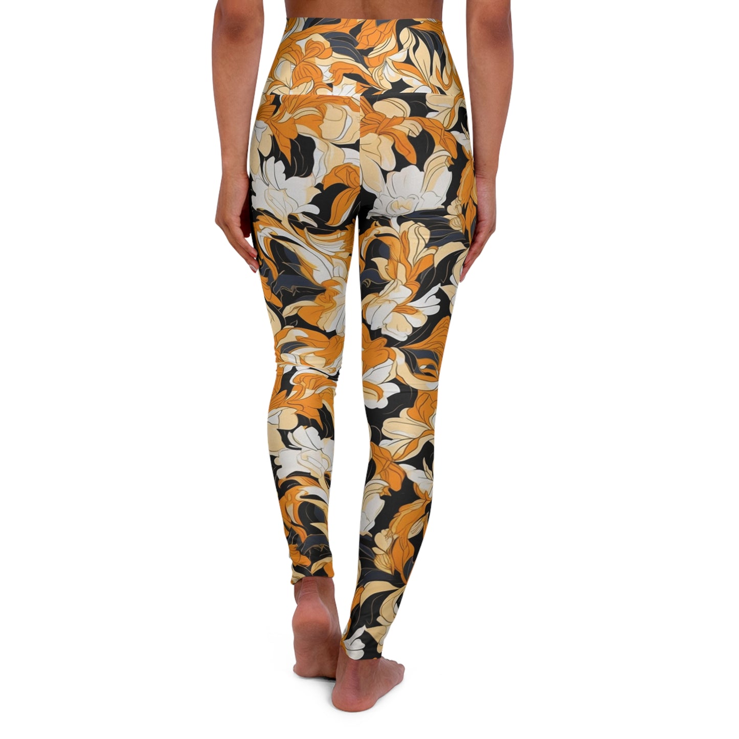 High Waisted Leggings - Vermeer Burgundy
