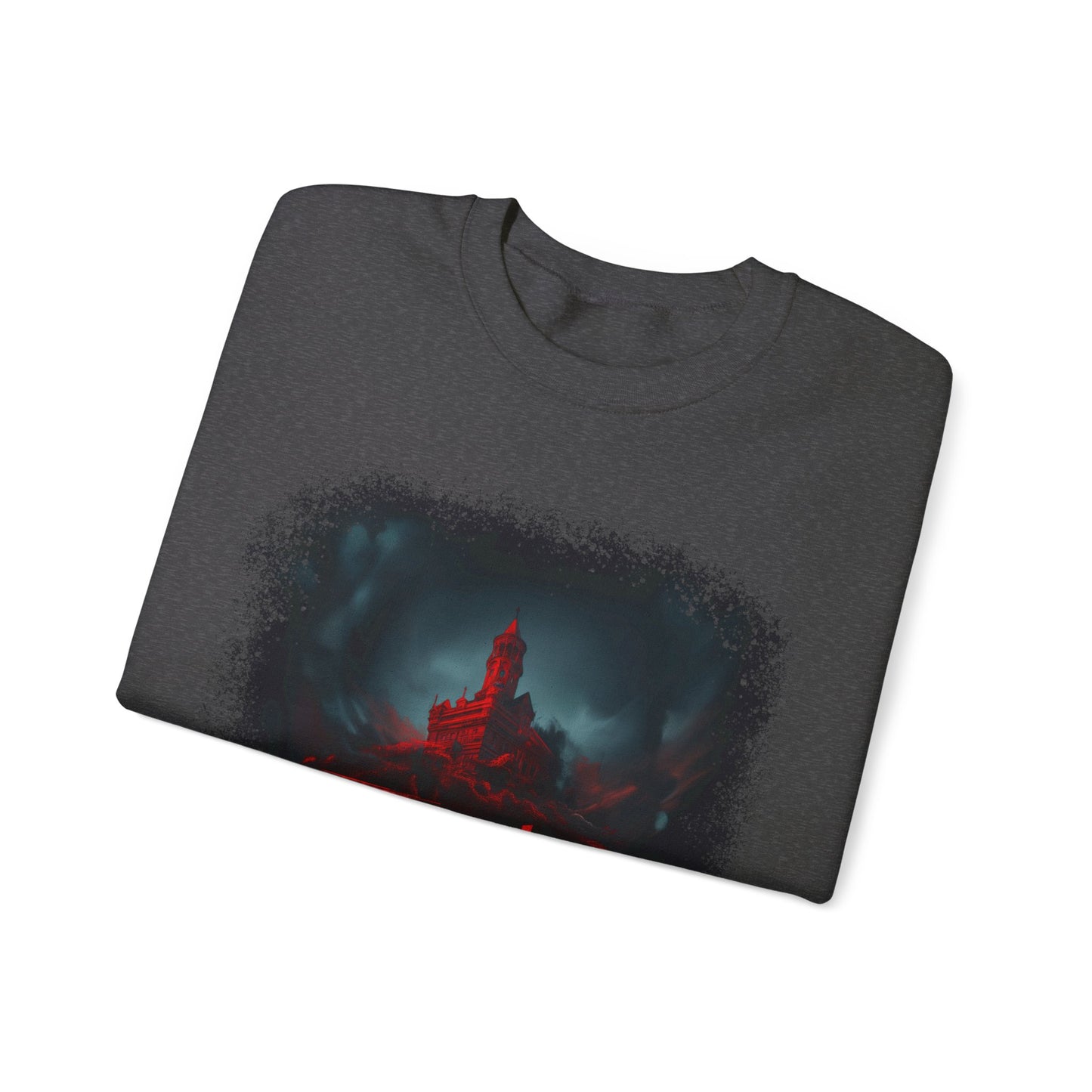 Unisex Heavy Blend™ Crewneck Sweatshirt - Trust The Process Horror