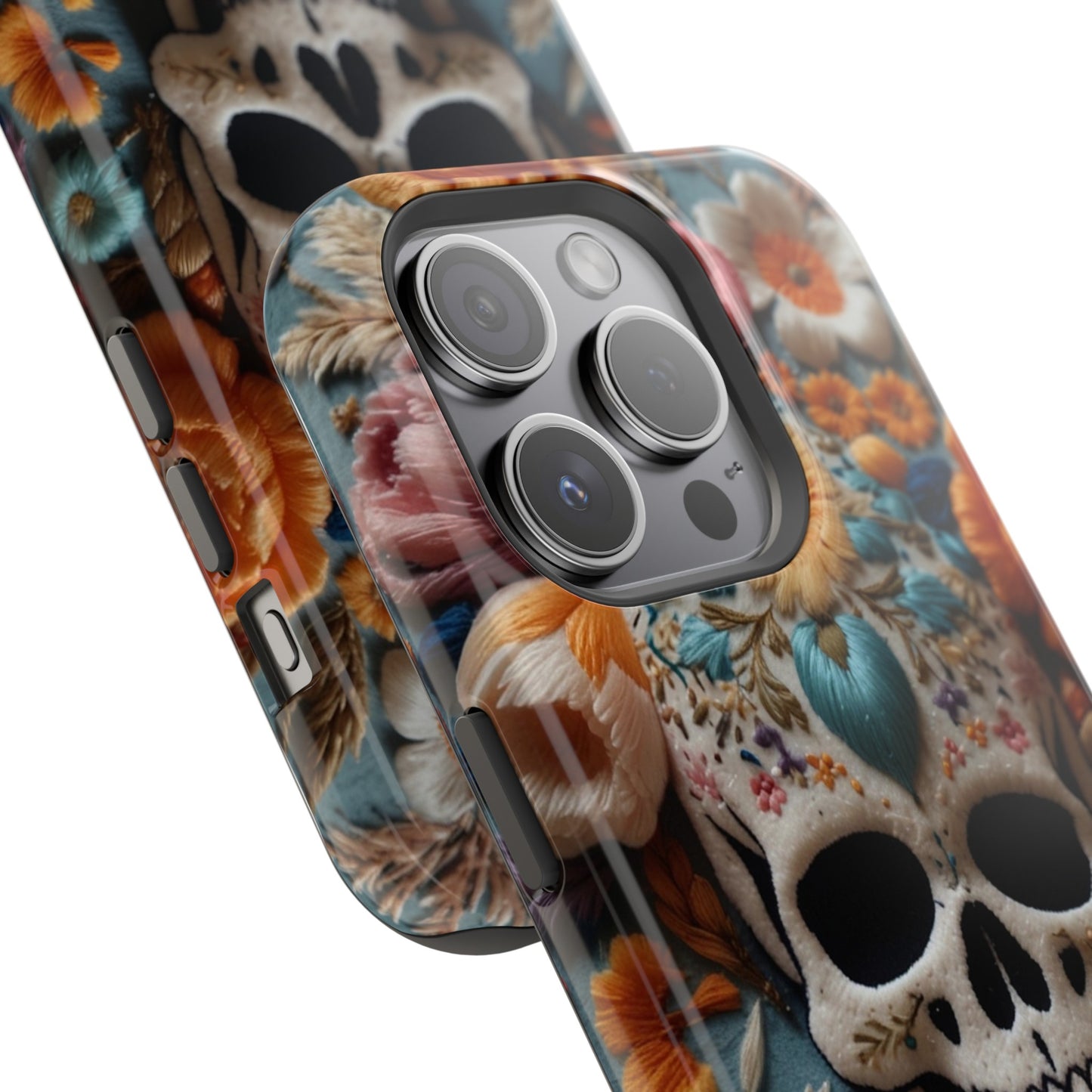 MagSafe Tough iPhone Case - "Embroidery Artistry"