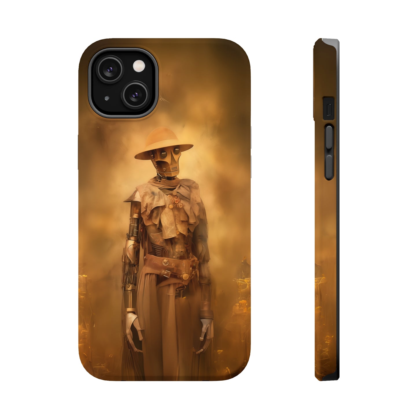 MagSafe Tough iPhone Case - C3P0 Wild West Photography Sepia Vintage Film