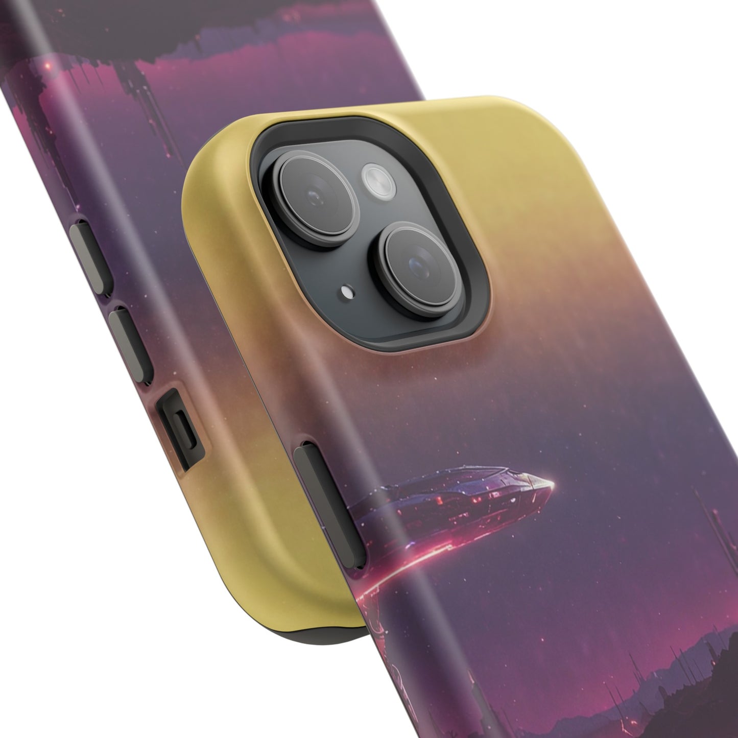 MagSafe Tough iPhone Case - "Cosmic Cyberpunk"