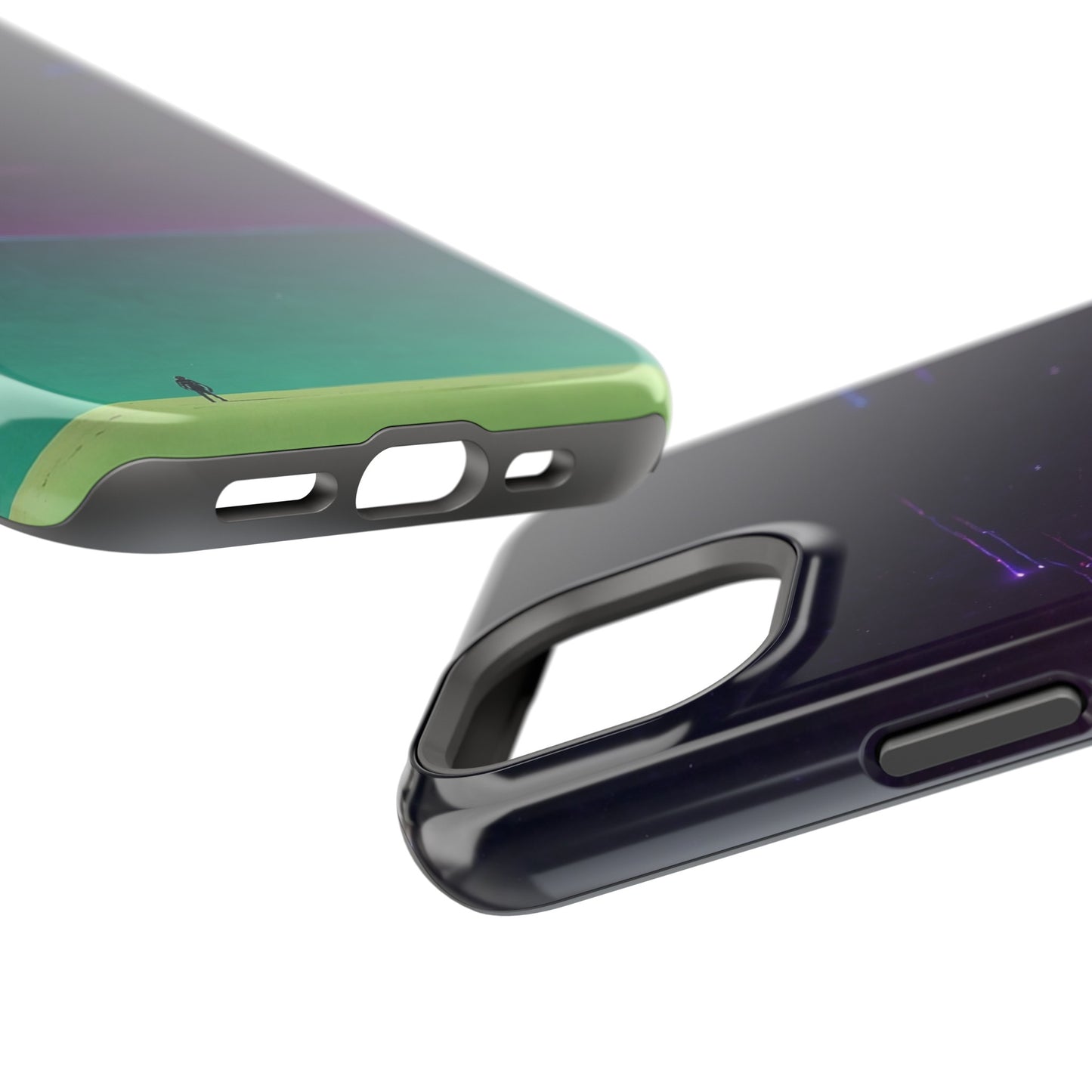 MagSafe Tough iPhone Case - Galactic Synthwave