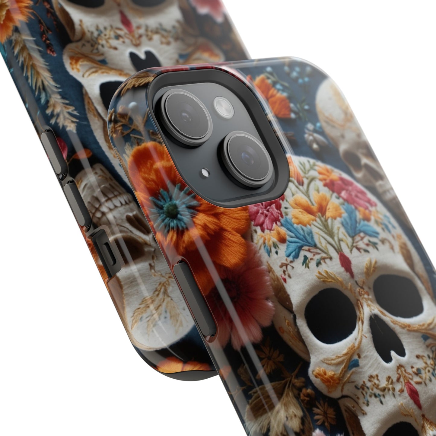 MagSafe Tough iPhone Case - "Artistic Embroidery"