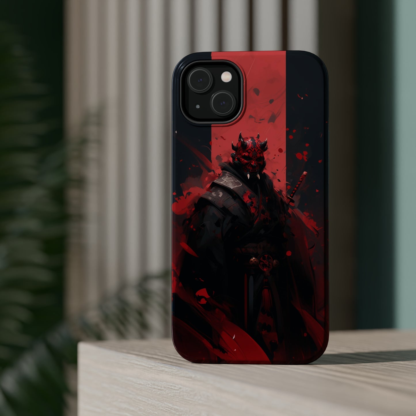 MagSafe Tough iPhone Case - Darth Maul Samurai High Detail