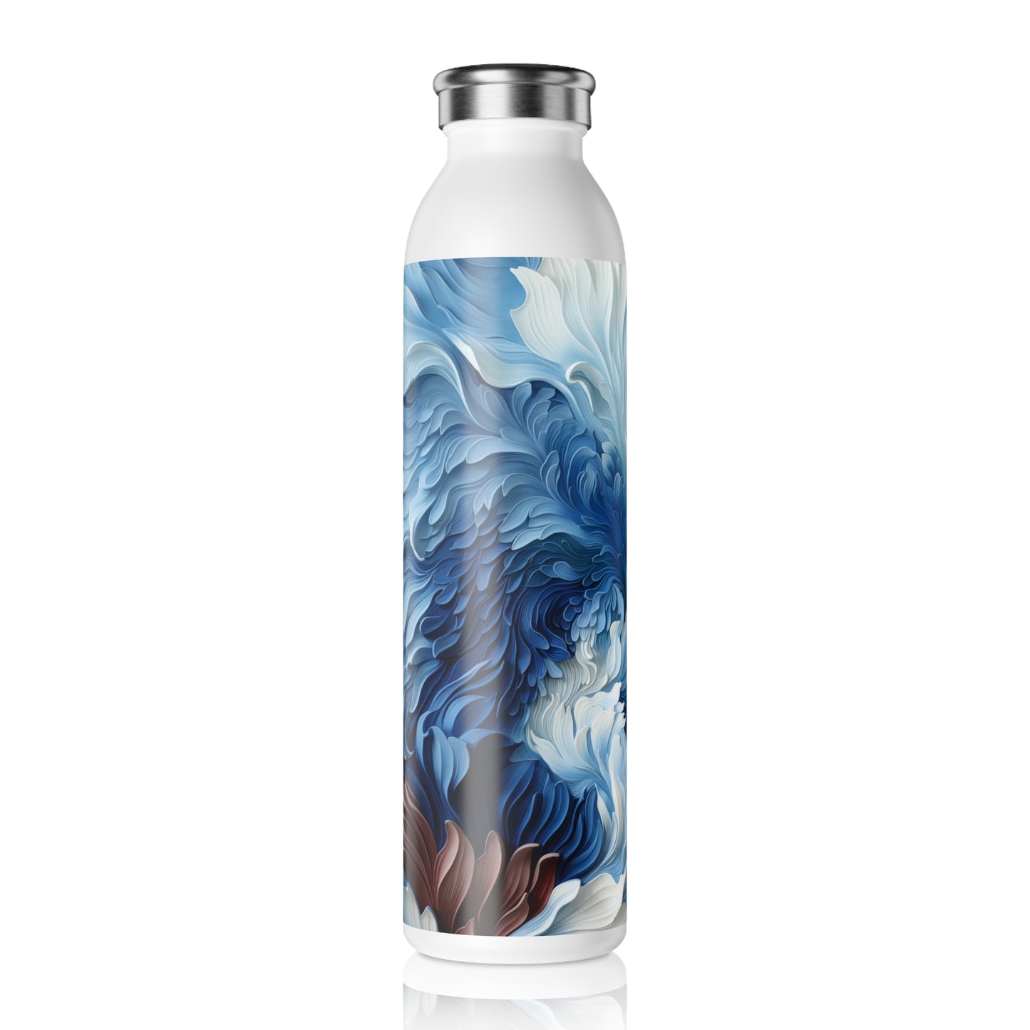 Slim Water Bottle - Elisaria Karnak Shibori