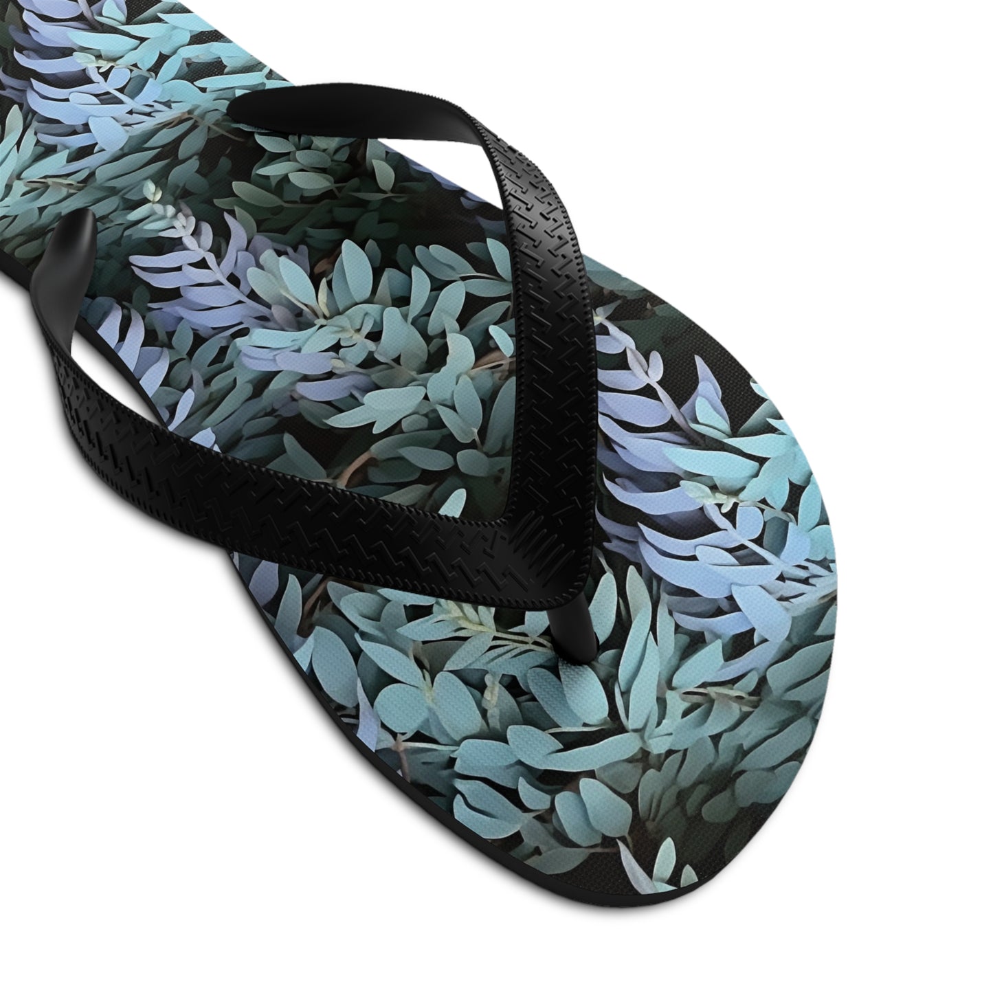 Unisex Flip-Flops - Purple Sage, Purple Sage