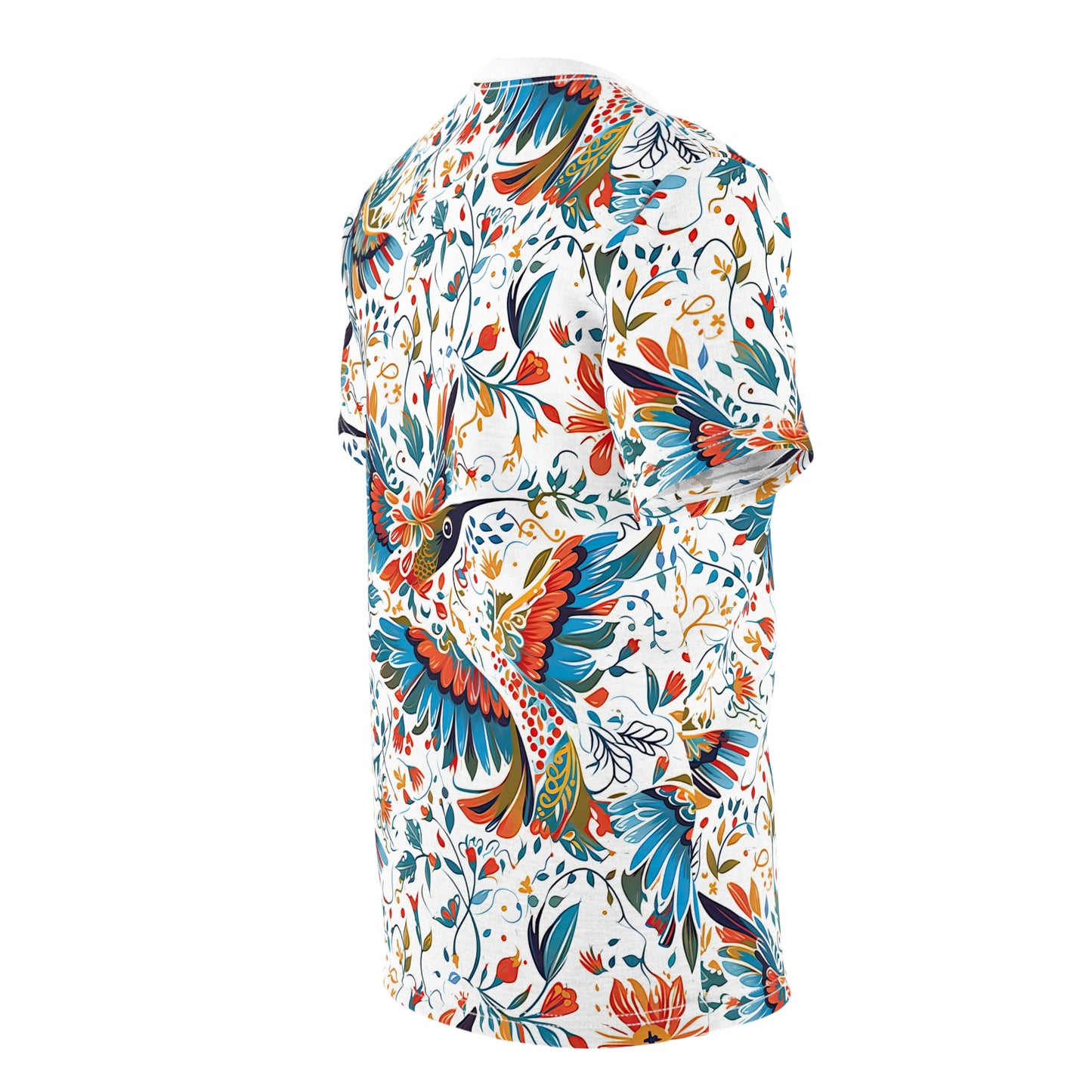 Unisex Tee Shirt - Colibri Abstract