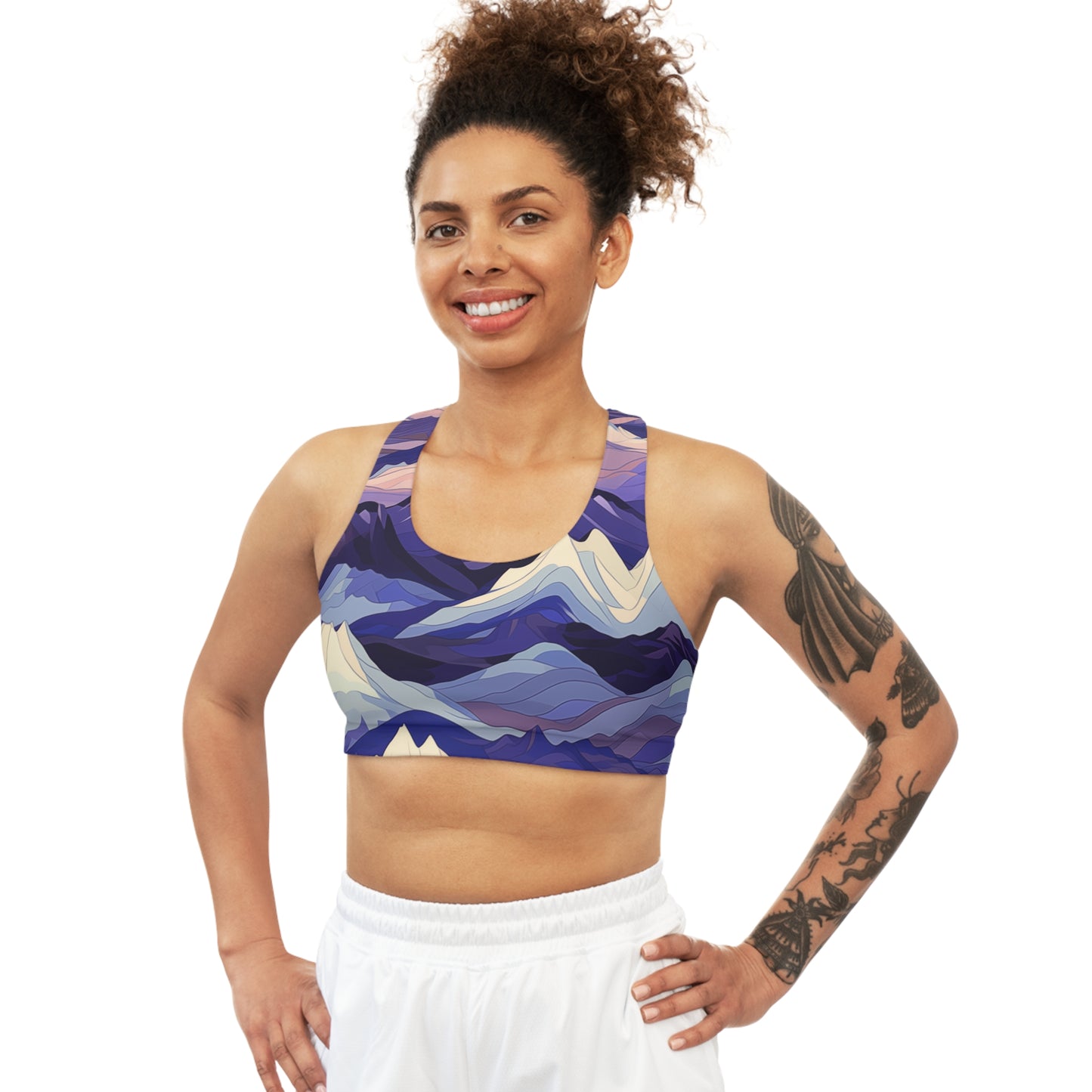 Sports Bra - Euphemia Daugavpils Anime Mountains
