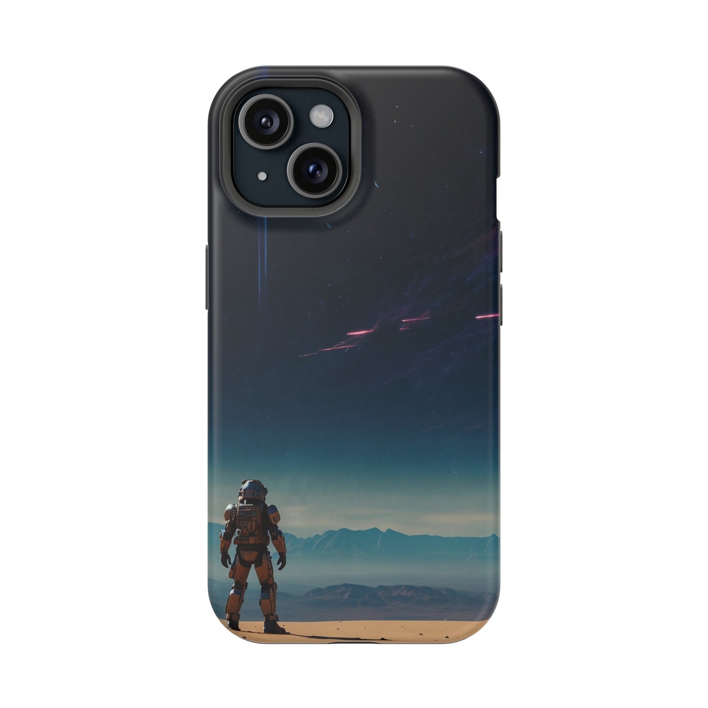 MagSafe Tough iPhone Case - Galactic Synthwave