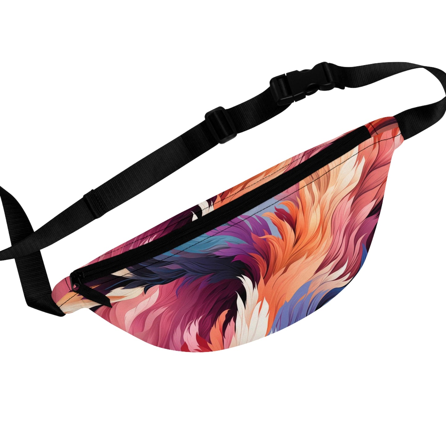 Fanny Pack/Bum Bag - Bard Makarasana Retro Anime Abstract