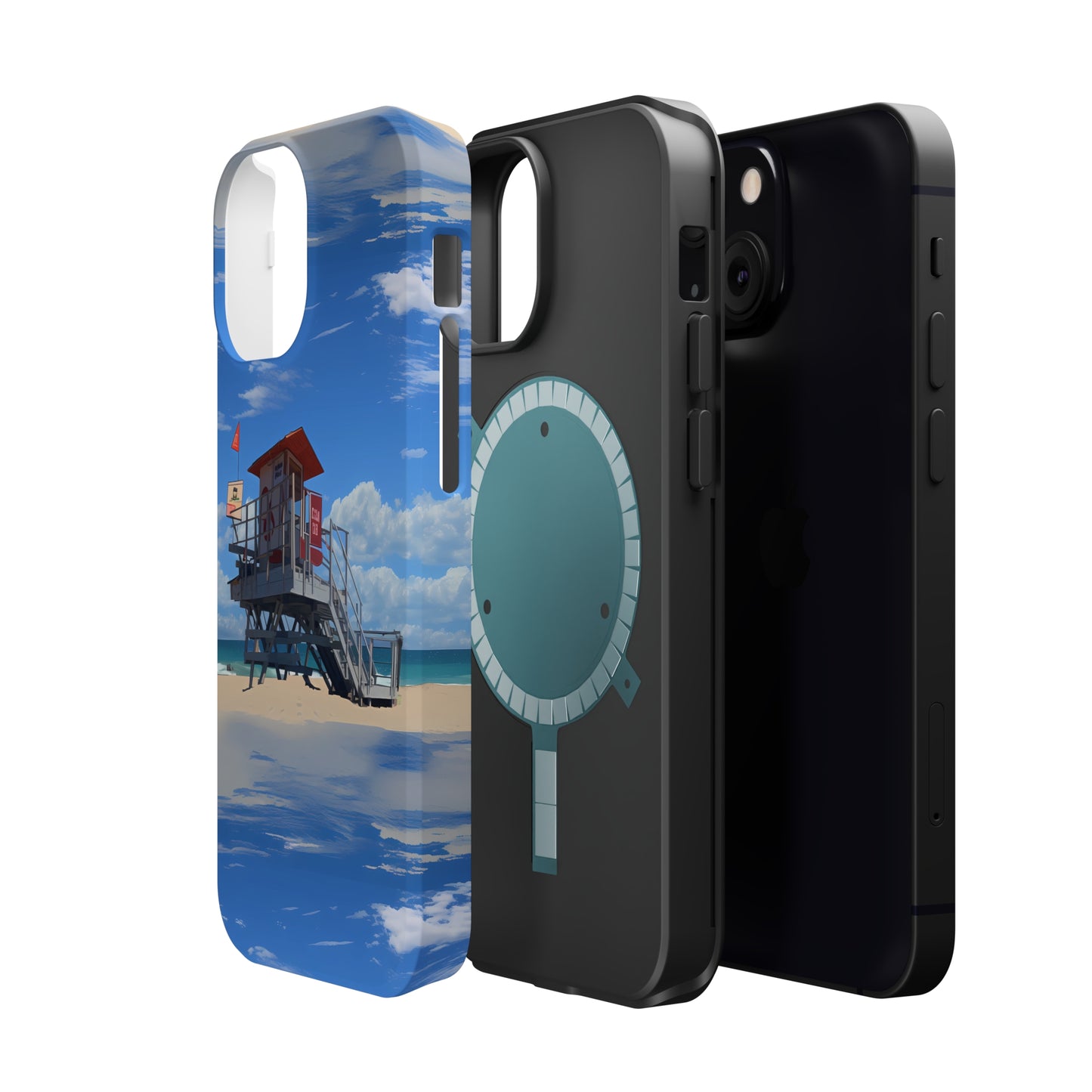 MagSafe Tough iPhone Case - Love and Santa Monica