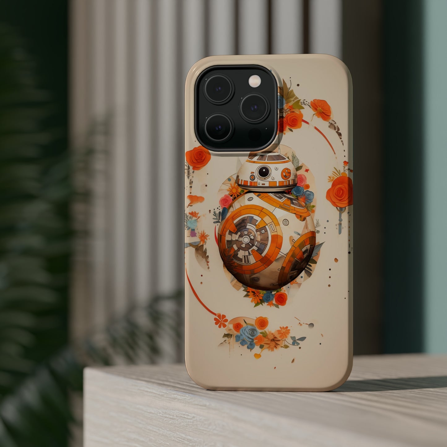 MagSafe Tough iPhone Case - BB-8 Paper Cut Craft Illustration