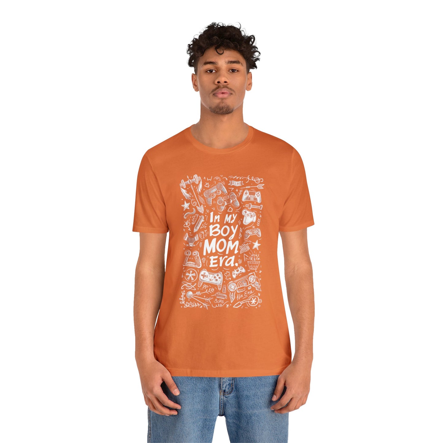 Unisex Jersey Short Sleeve Tee - In My Boy Mom Era - Gamer
