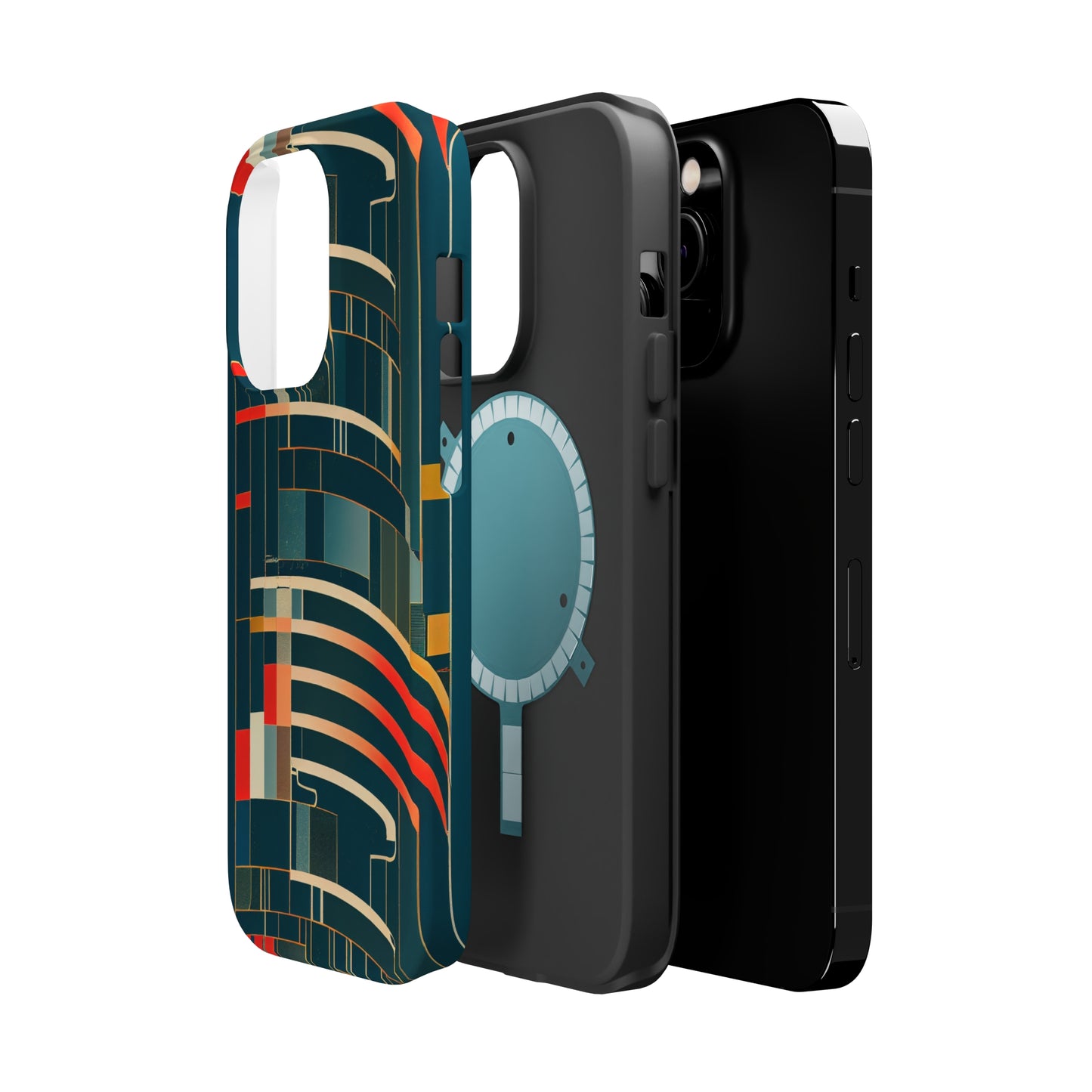 MagSafe Tough iPhone Case - Mecha Modernist