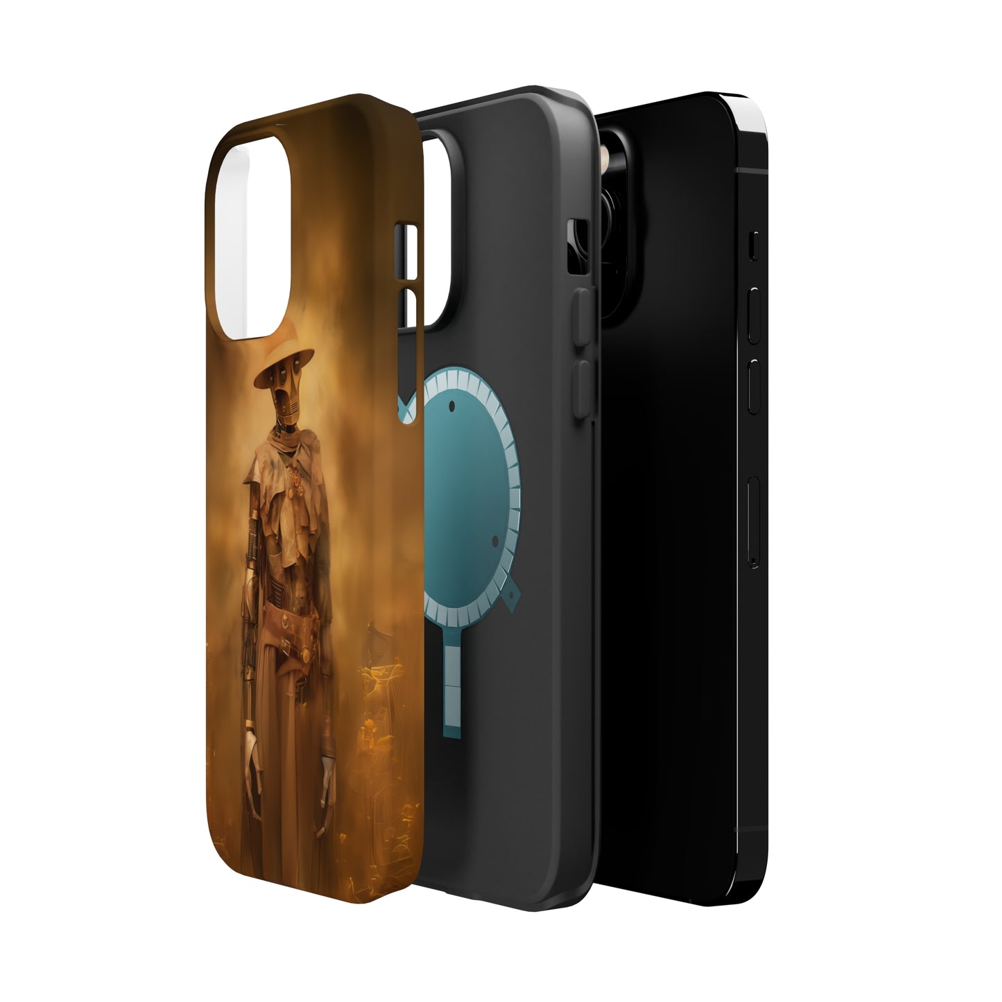 MagSafe Tough iPhone Case - C3P0 Wild West Photography Sepia Vintage Film