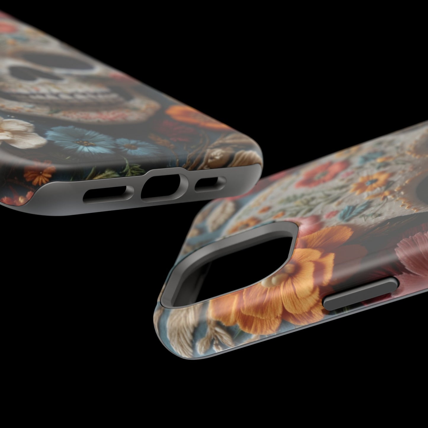 MagSafe Tough iPhone Case - "Embroidery Artistry"