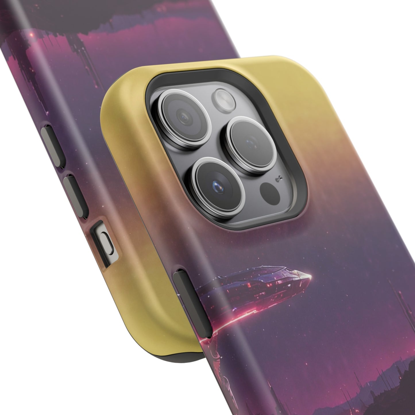 MagSafe Tough iPhone Case - "Cosmic Cyberpunk"