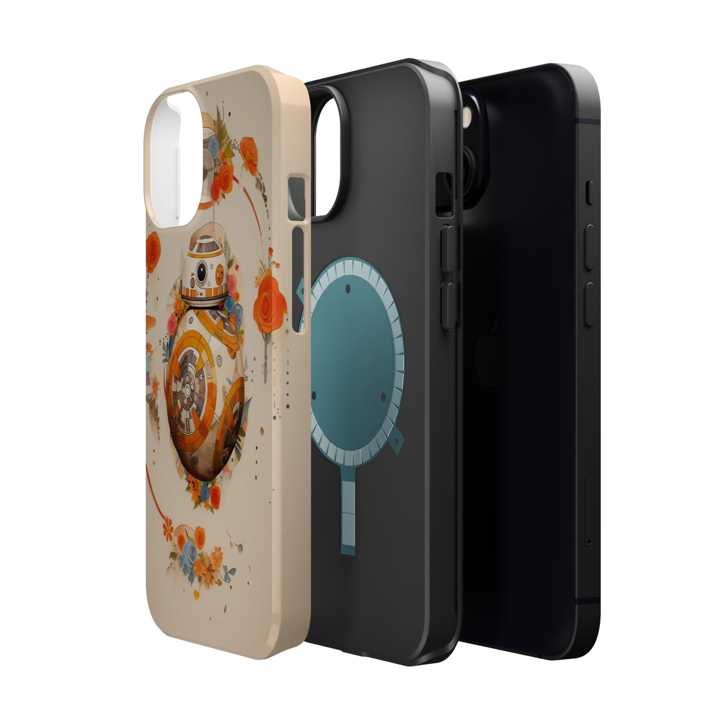 MagSafe Tough iPhone Case - BB-8 Paper Cut Craft Illustration